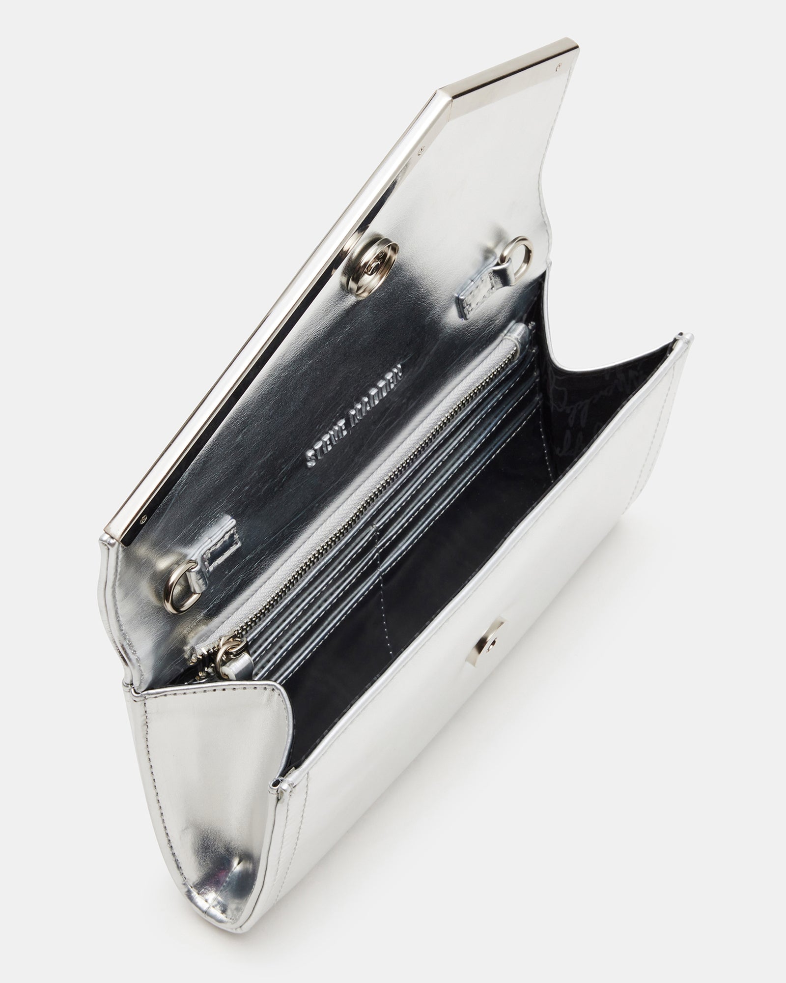 CLUTCHD BAG SILVER、mySite、gtrtttuynbv