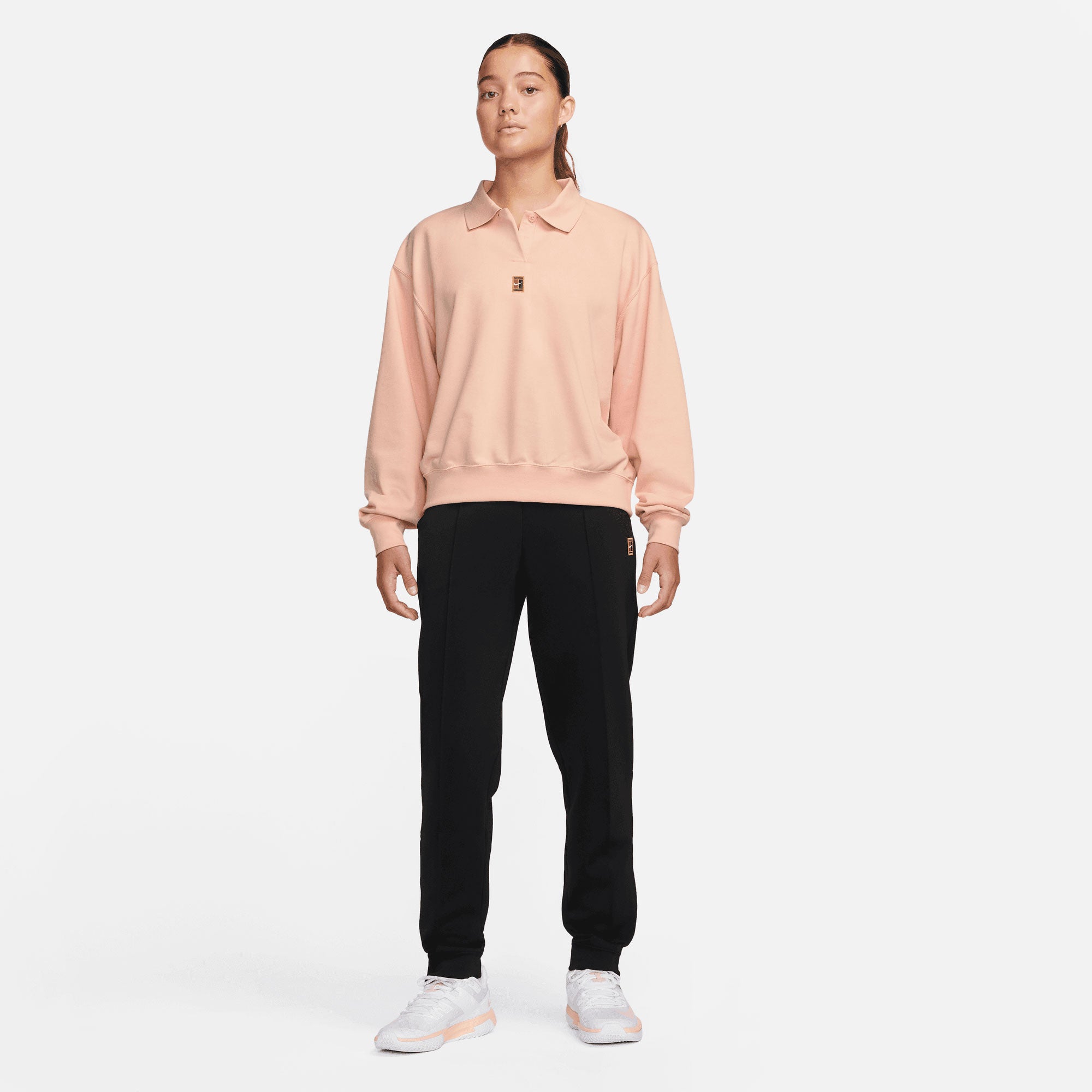 NikeCourt Dri-FIT Heritage Women's Long-Sleeve Tennis Polo