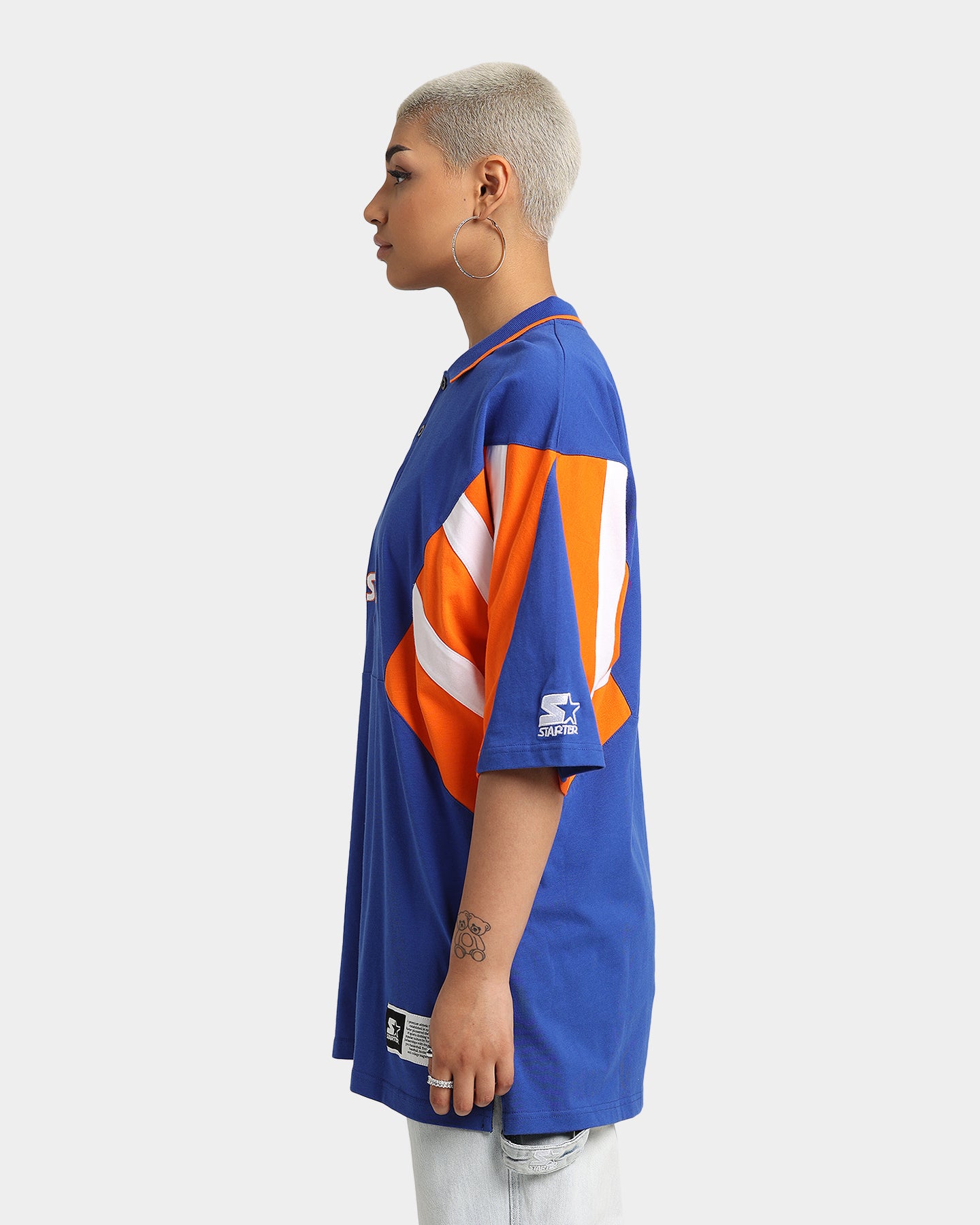 Starter Sideline Short Sleeve Polo Shirt Blue、mySite、zt4zffjzw