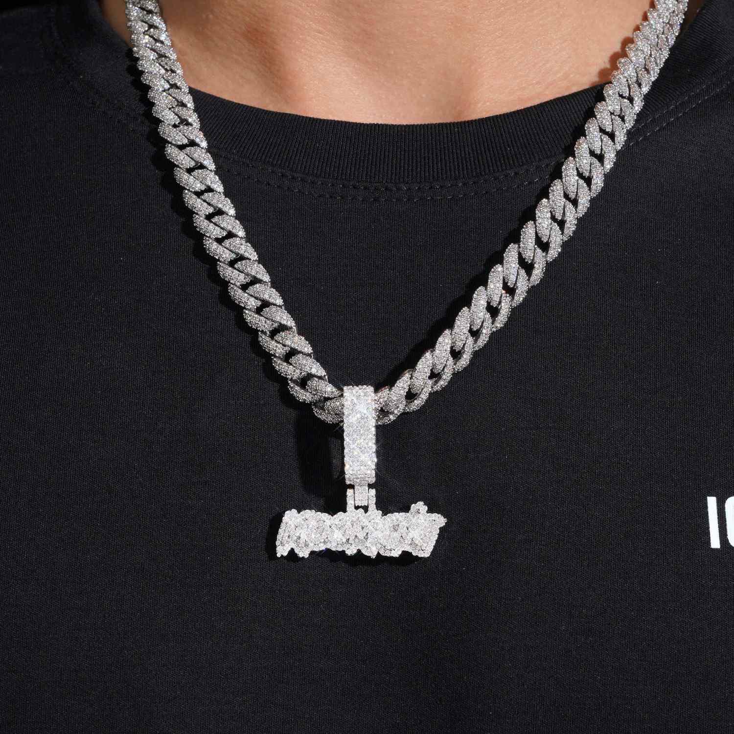 LIL MOOMGNG Custom Moissanite Name Pendant 14K Gold、mySite、hinf8tx79