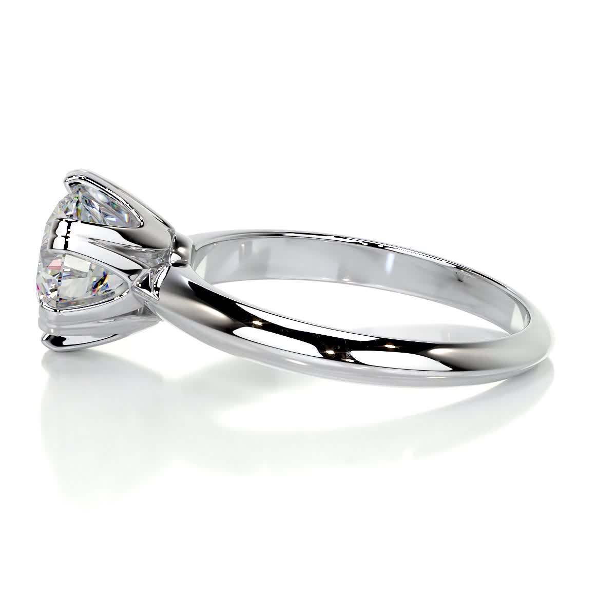 Alexis Moissanite Ring -14K White Gold、mySite、hinf8tx79
