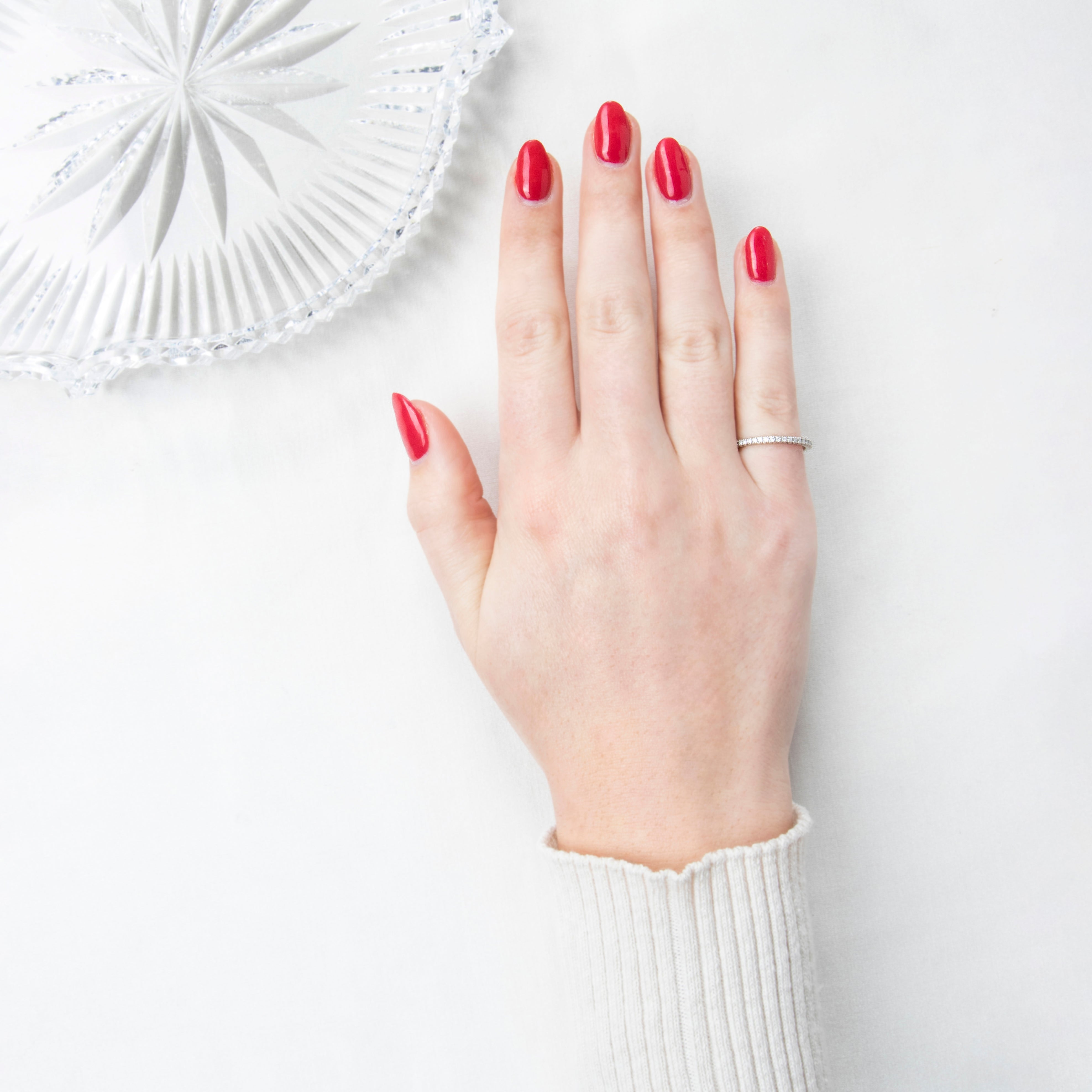 Vintage 18k White Gold 0.2cttw 22 Diamond Band Ring 6.25、mySite、hinf8tx79