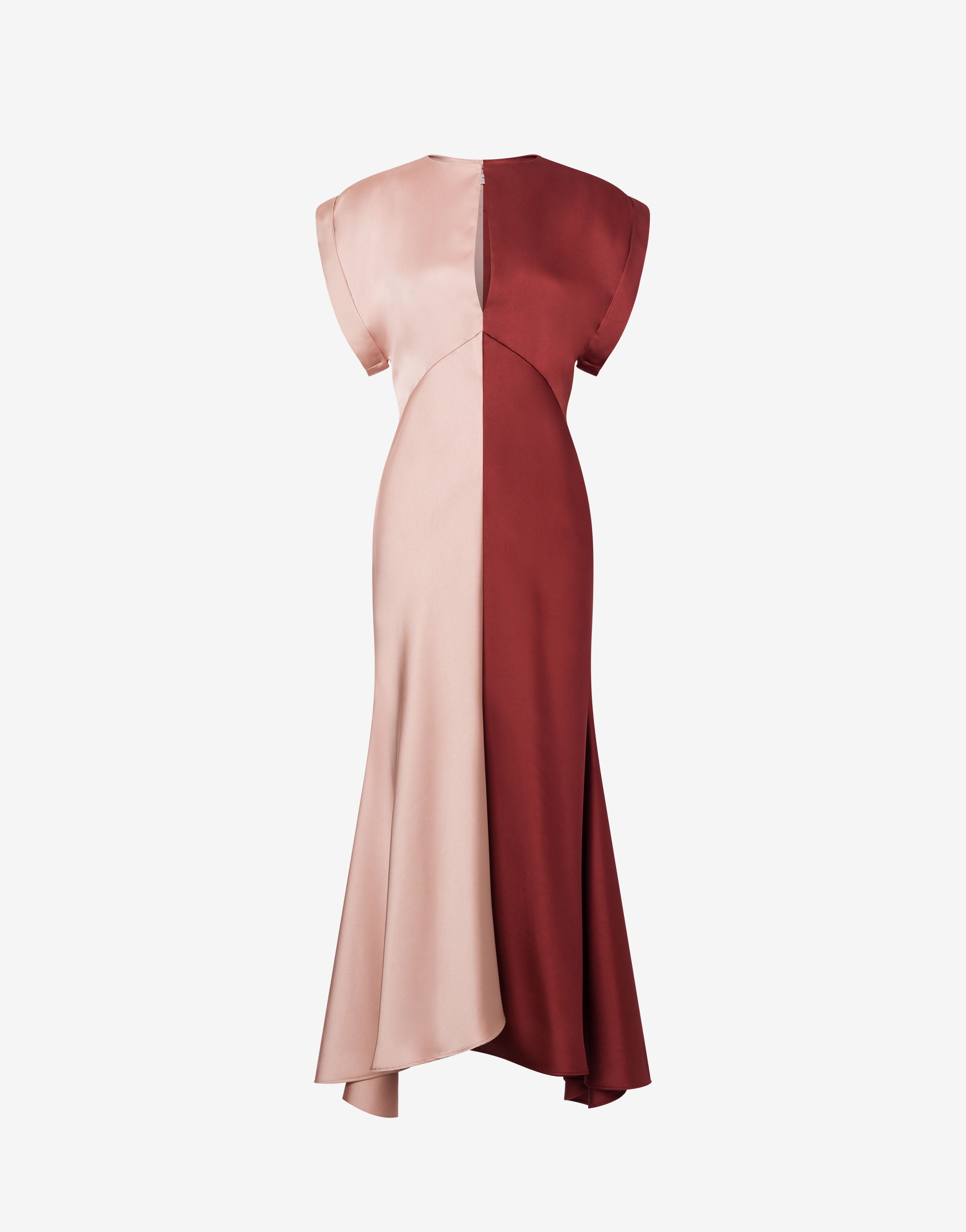 Abito in raso bicolor、mySite、aoinhome