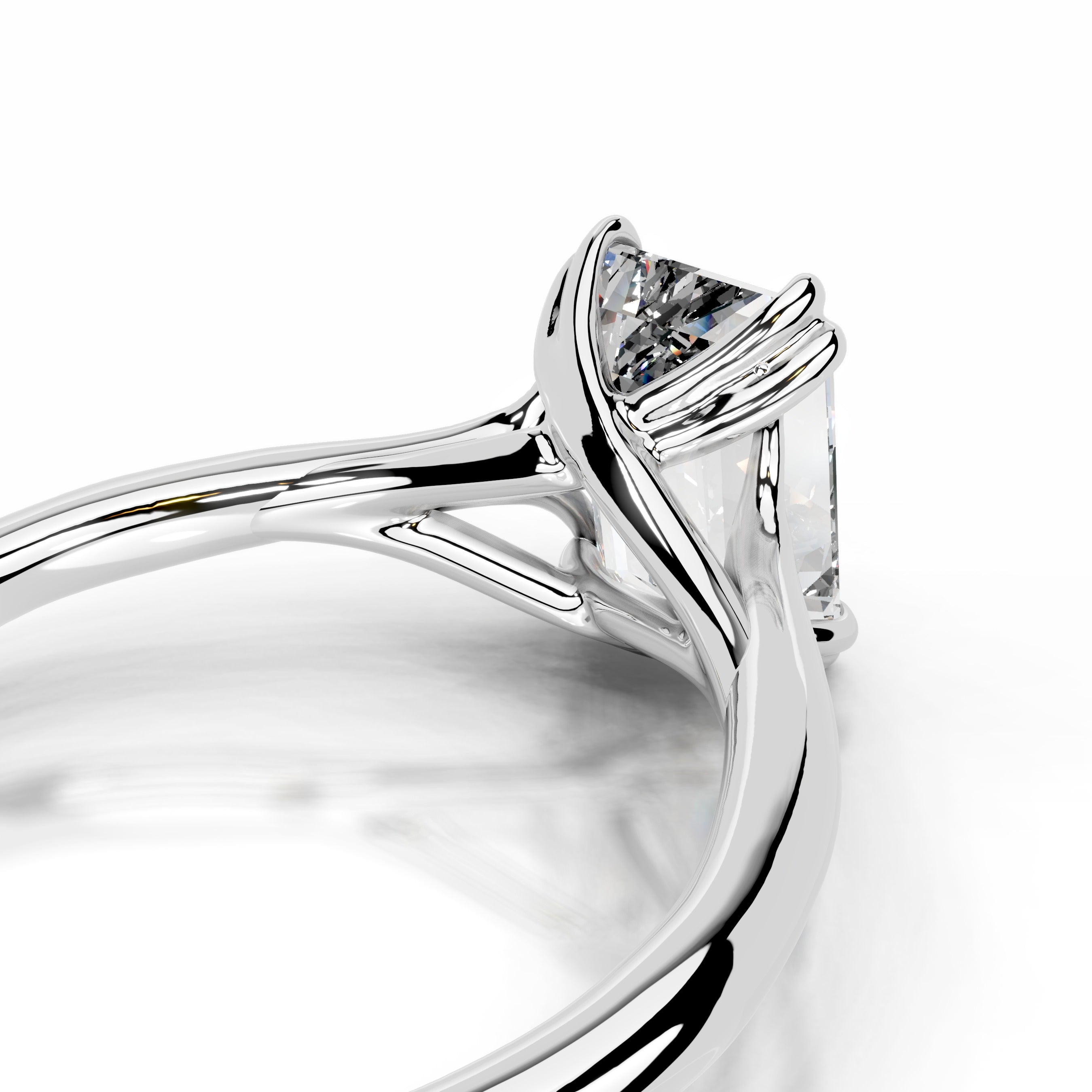 Moriah Lab Grown Diamond Ring - 14K White Gold、mySite、hinf8tx79