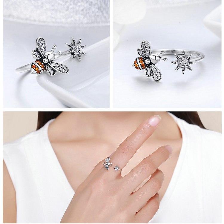 Honey Bee Jewelry Set, Sterling Silver, GORGEOUS! High quality, Unique!、mySite、g9winljtr