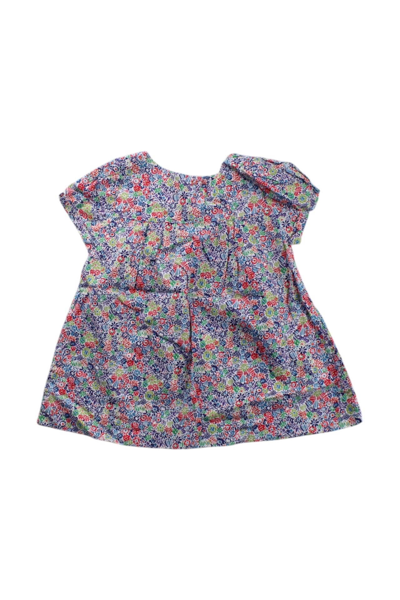 Jacadi Floral Short Sleeve Dress Size 4T、mySite、g9winljtr