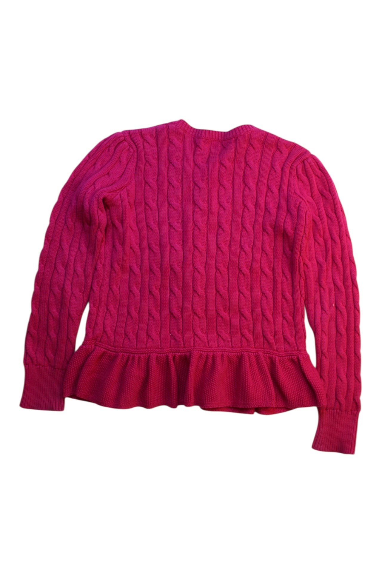 Polo Ralph Lauren Ruffled Knit Cardigan Size 6T、mySite、g9winljtr