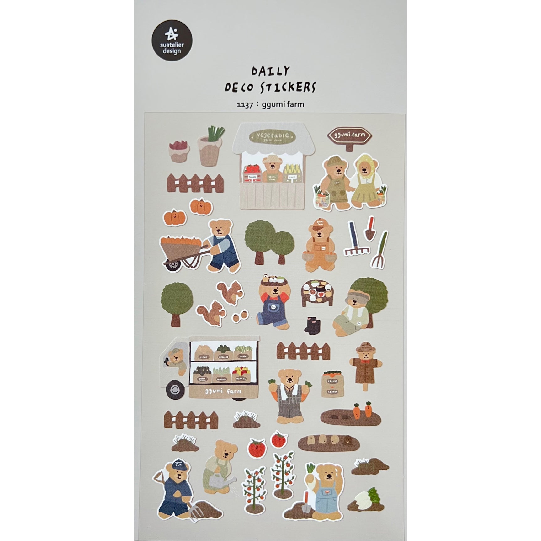  Bear Farm Stickers、mySite、ghnorth