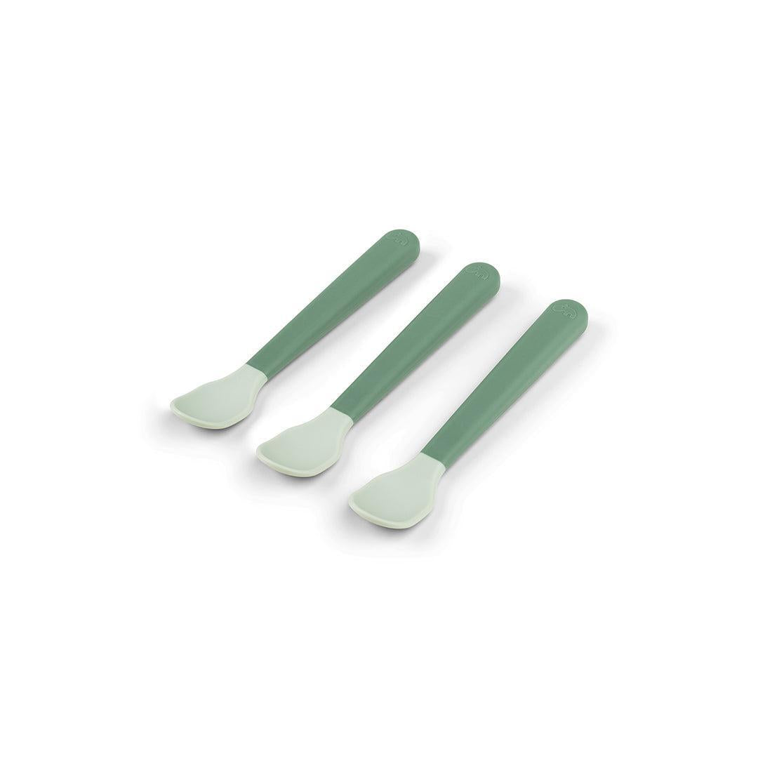  Done By Deer Foodie Easy-Grip Baby Spoon 3 Pack - Green、mySite、merchandisen