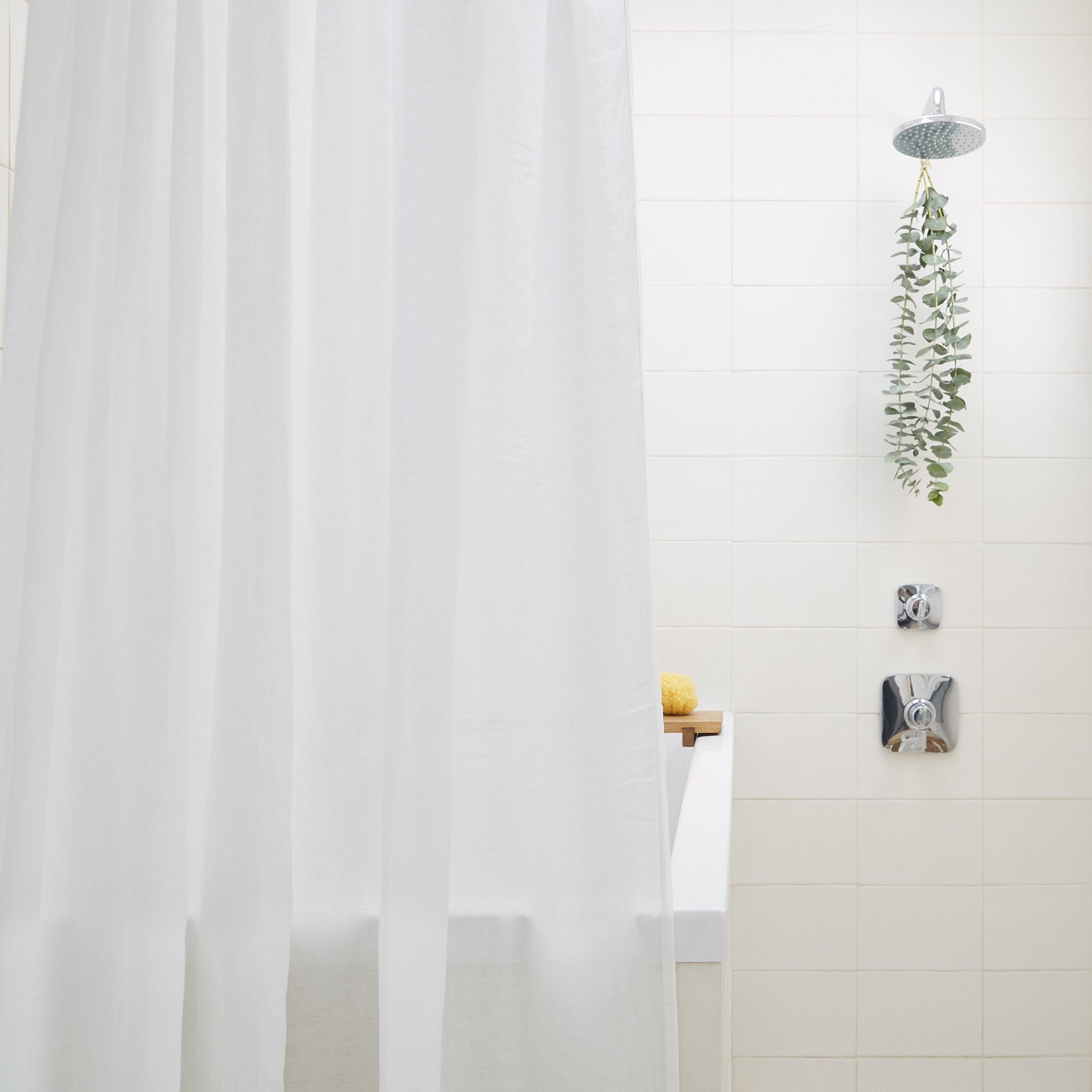  Linen Shower Curtain - Last Call、mySite、sugarbowlscore