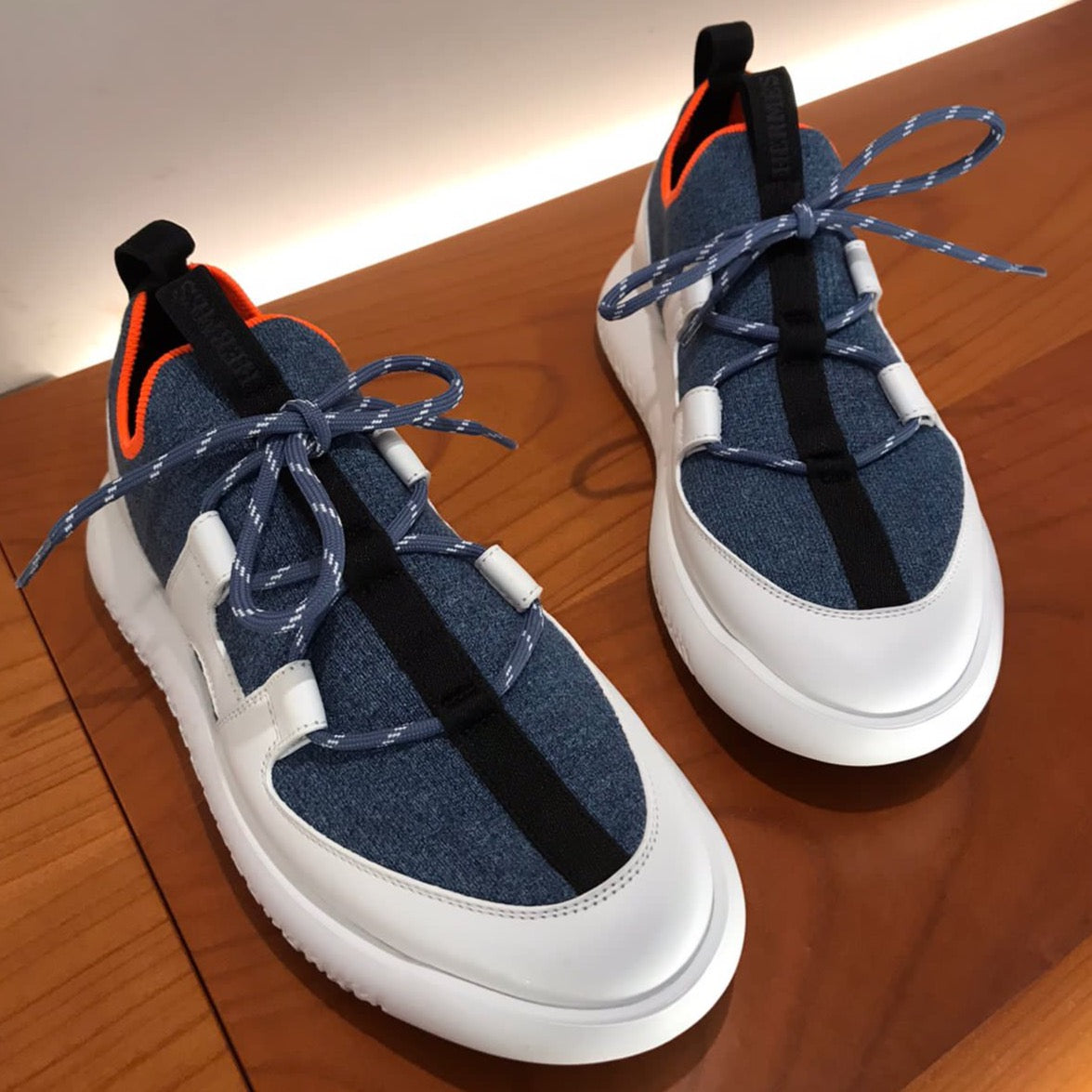 Hermes blue Duel sneaker、mySite、garminoutage.com