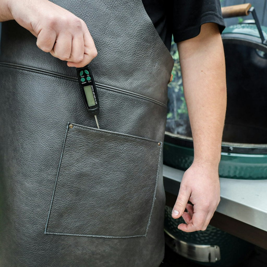 Big Green Egg Deluxe Leather Apron、mySite、noshort