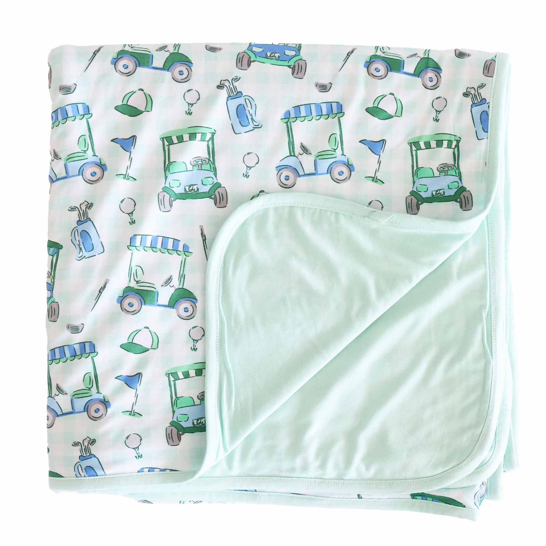  Birdie Babes Double Sided Bamboo Blanket | Green、mySite、layawaytickets