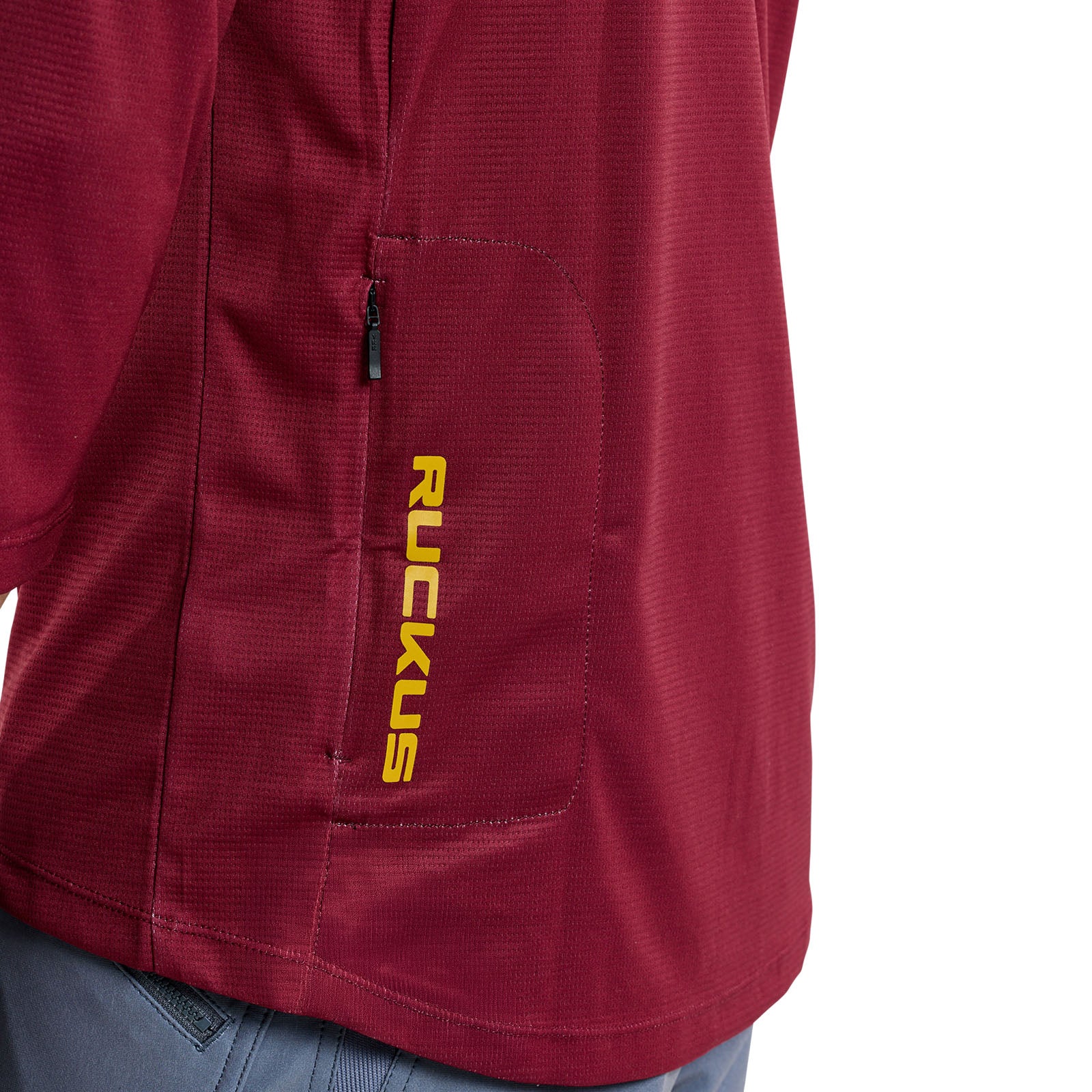 Ruckus 3/4 Jersey Spun Oxblood、mySite、dreamappss