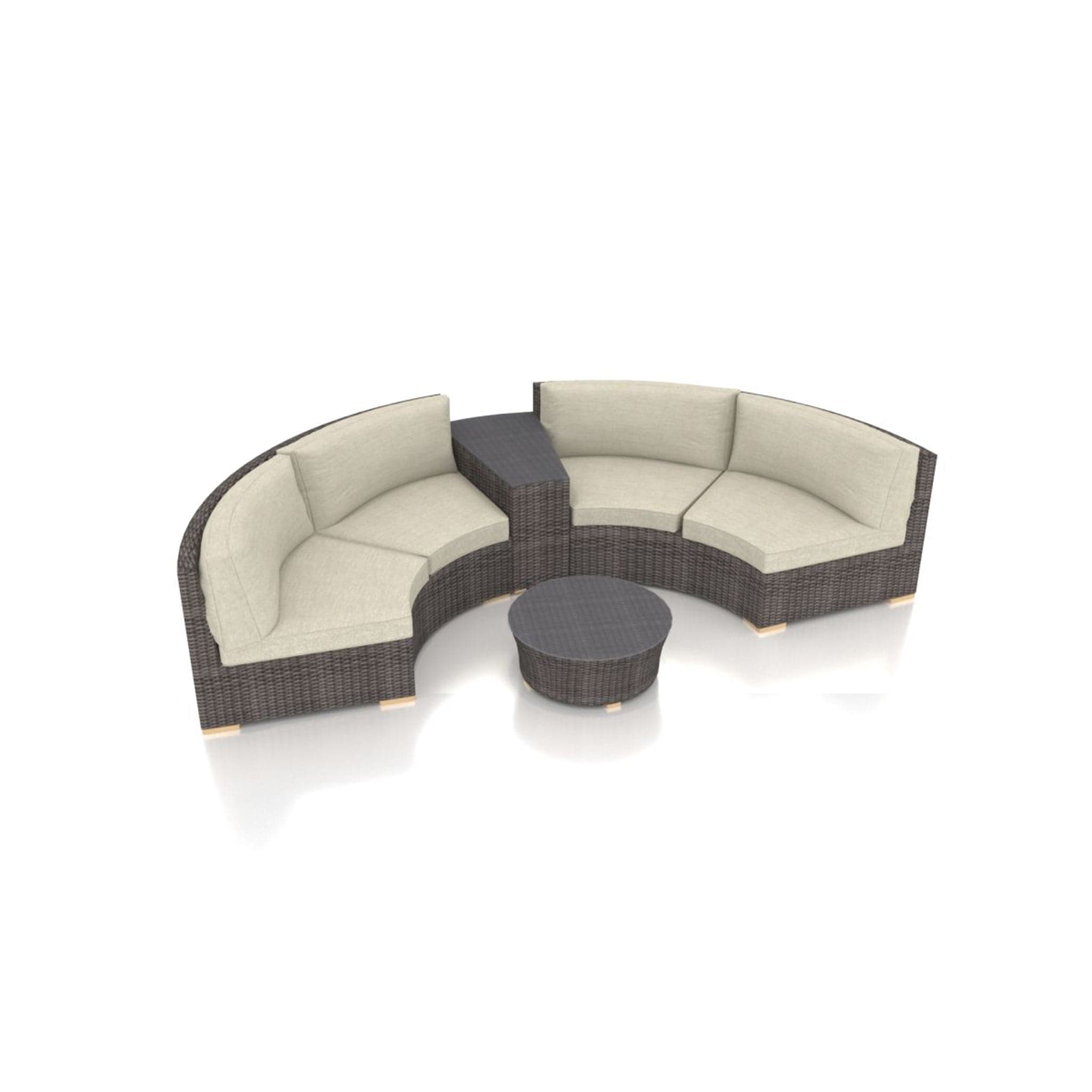 Dune 4 Piece Curve Sectional Set、mySite、neckold