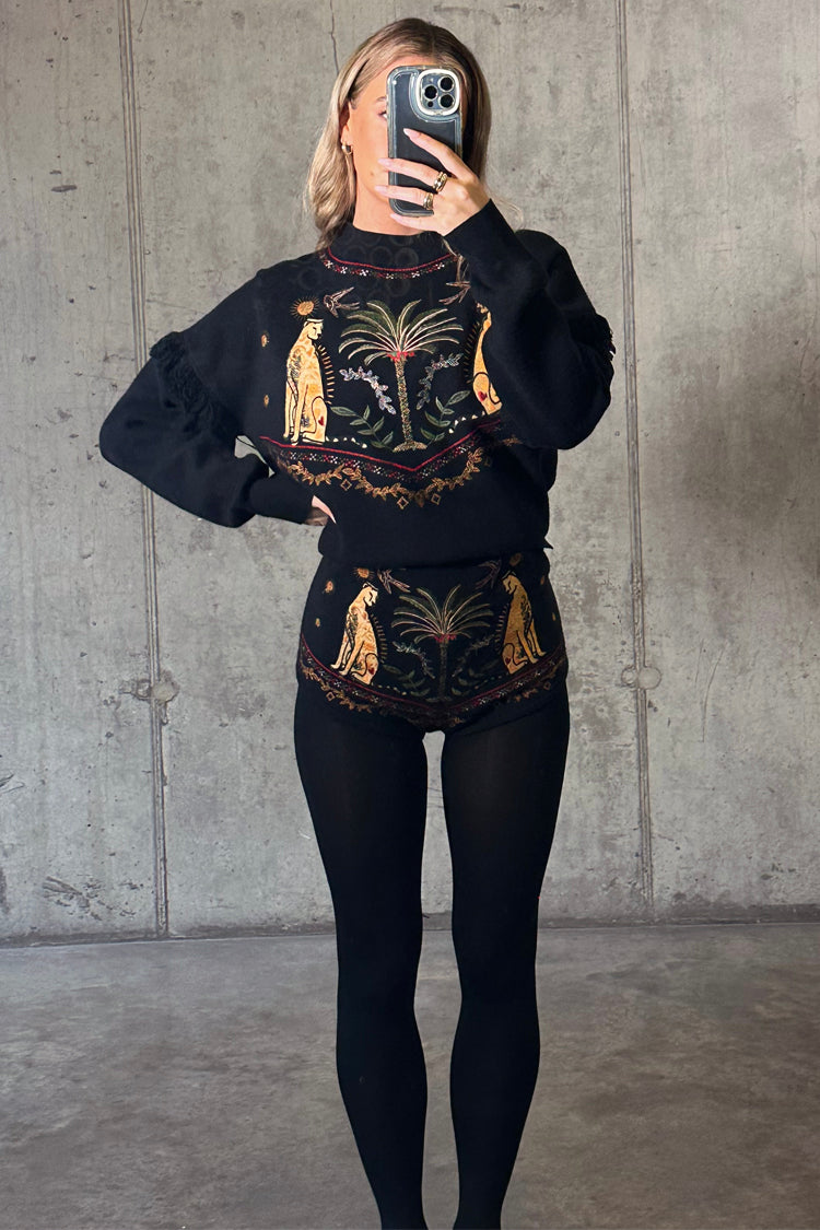 Black Running Wilder Copenhagen Jumper、mySite、solidvoid