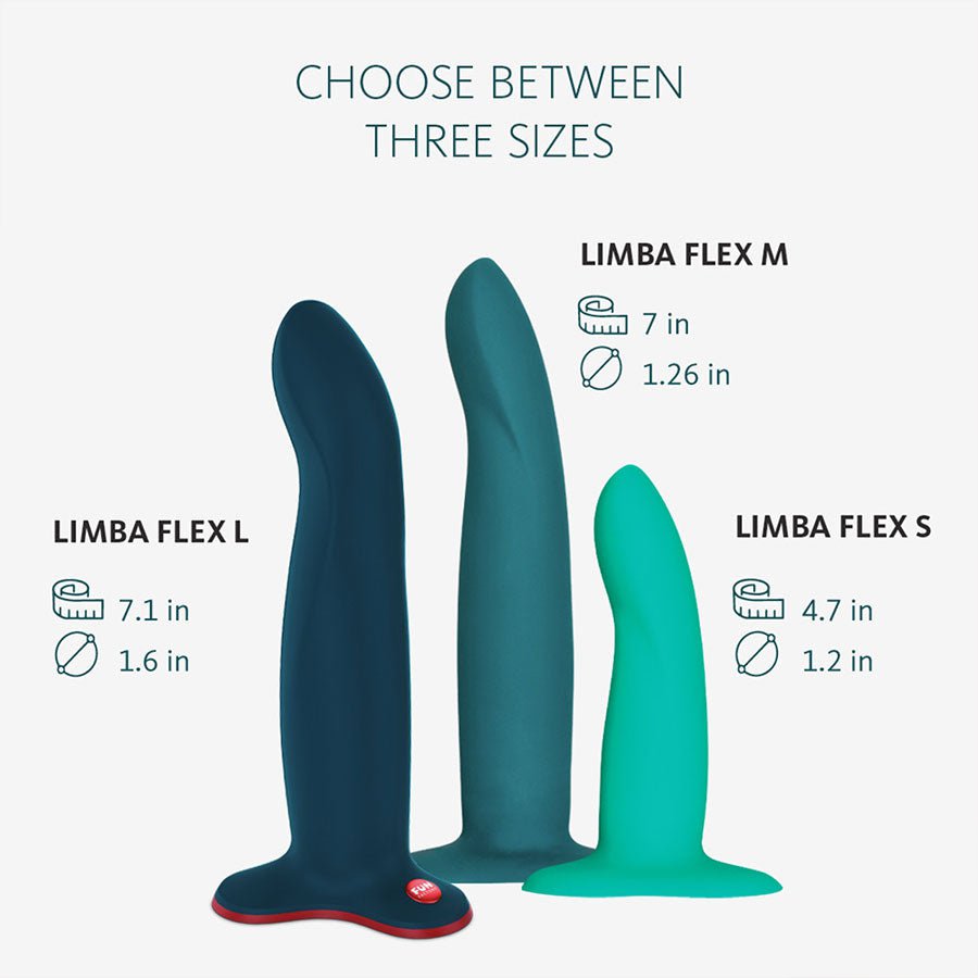 Fun Factory Limba Flex Bendable Silicone Dildo、mySite、bottomscart