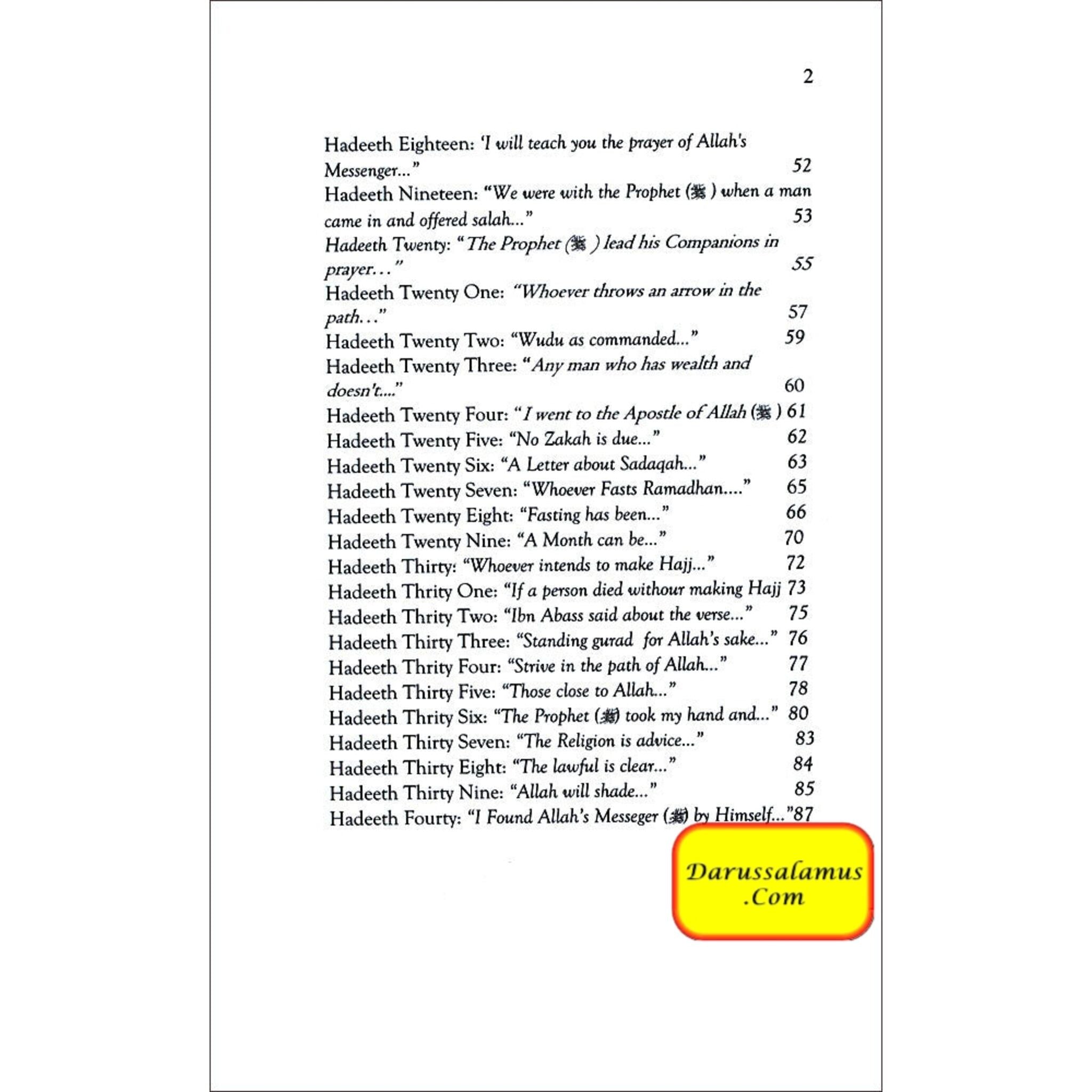 Forty Hadeeth Al Aajuree Classic of 40 Hadeeth Collections By Al-Imam Abu Bakr Muhammad Ibnul Hussain Al-Aajuree、mySite、topwebapps