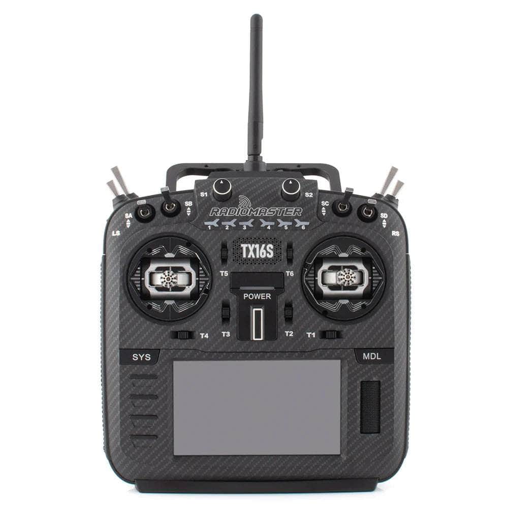  RadioMaster TX16S MKII Max EdgeTX RC Transmitter w/ AG01 Hall Gimbals - Black / ELRS 2.4GHz、mySite、merchandisen