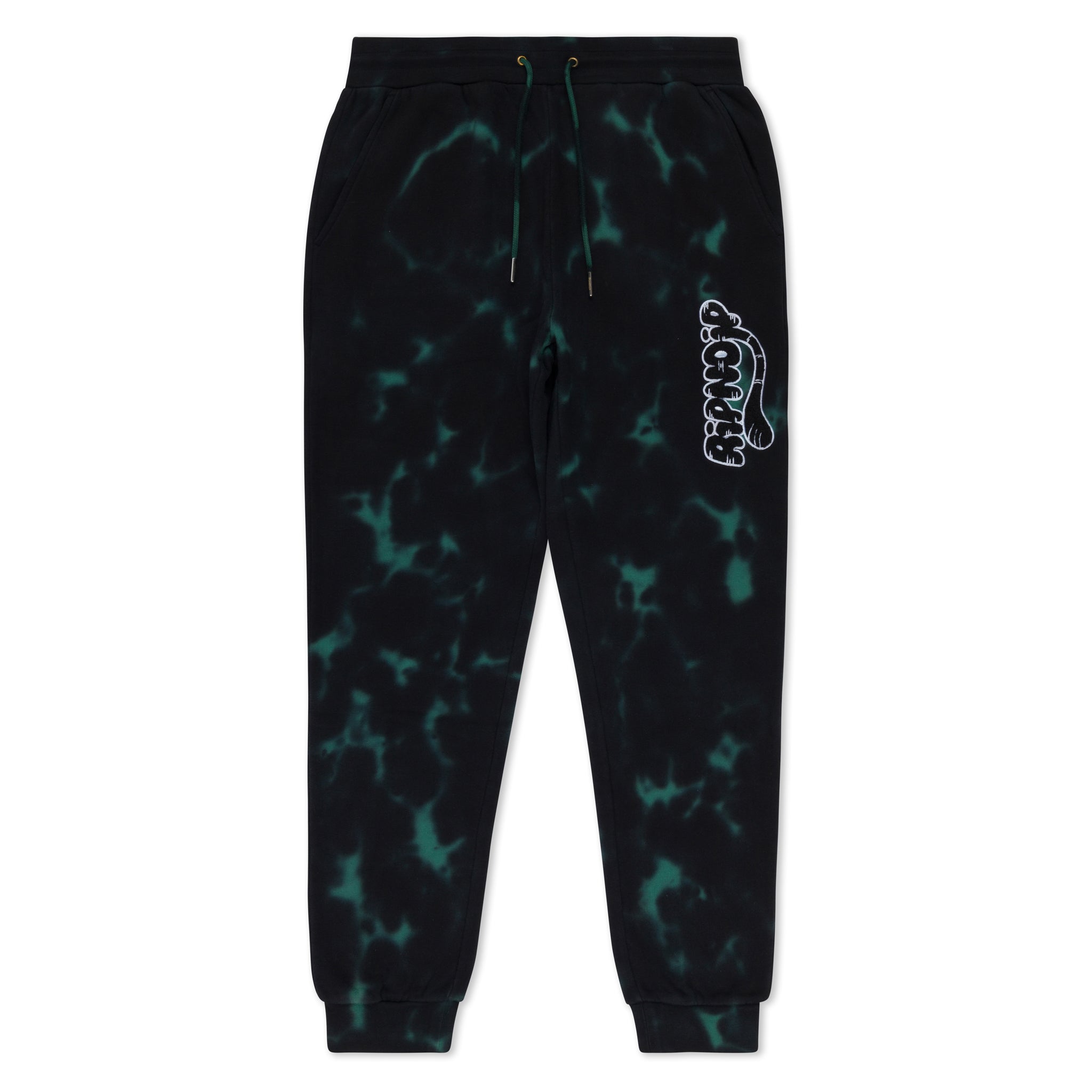  Ripntail Sweatpants (Green/Black Tie Dye)、mySite、merchandisen