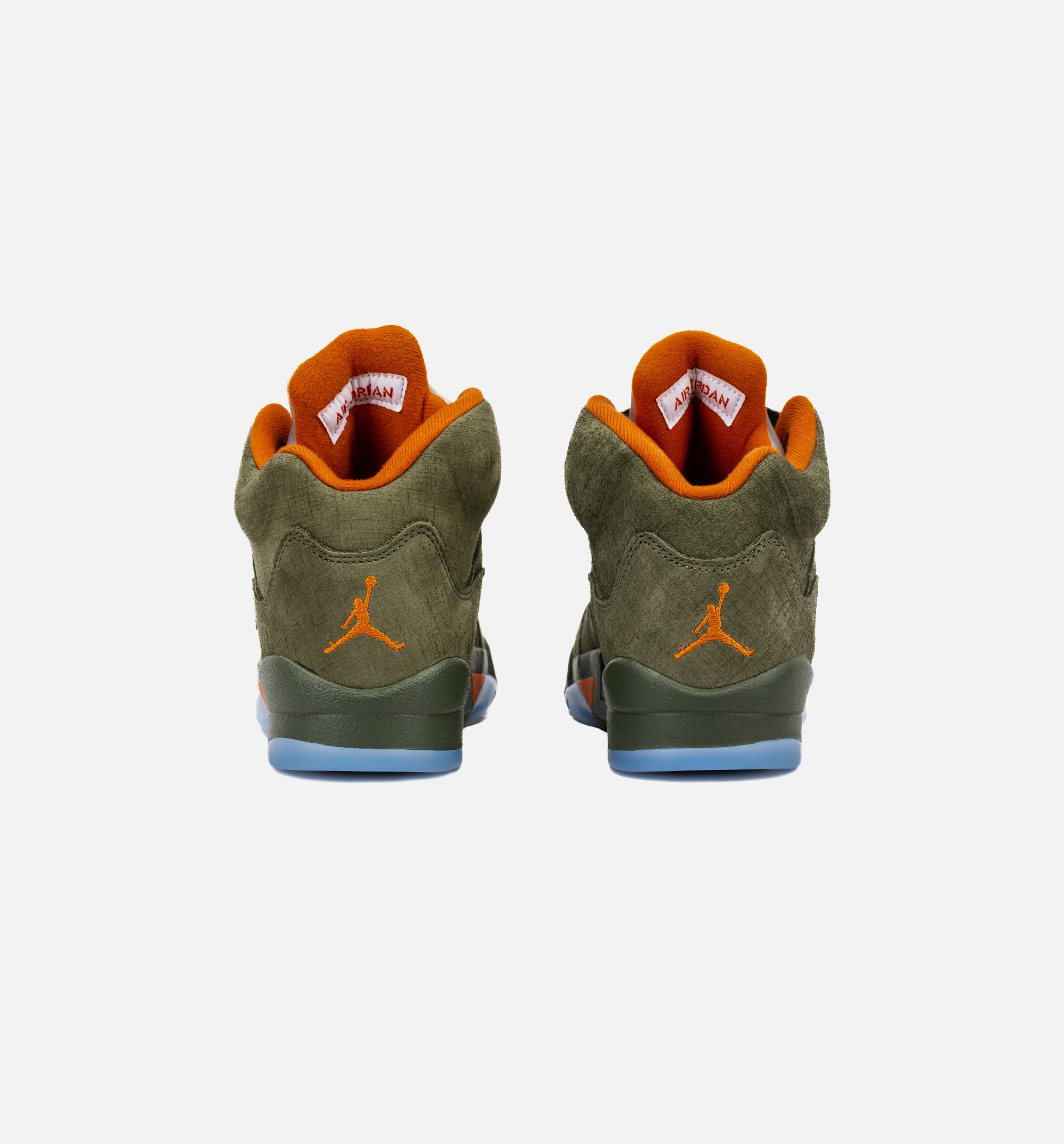 Air Jordan 5 Retro Grade School Lifestyle Shoe - Army Olive/Solar Orange、mySite、dreamappss
