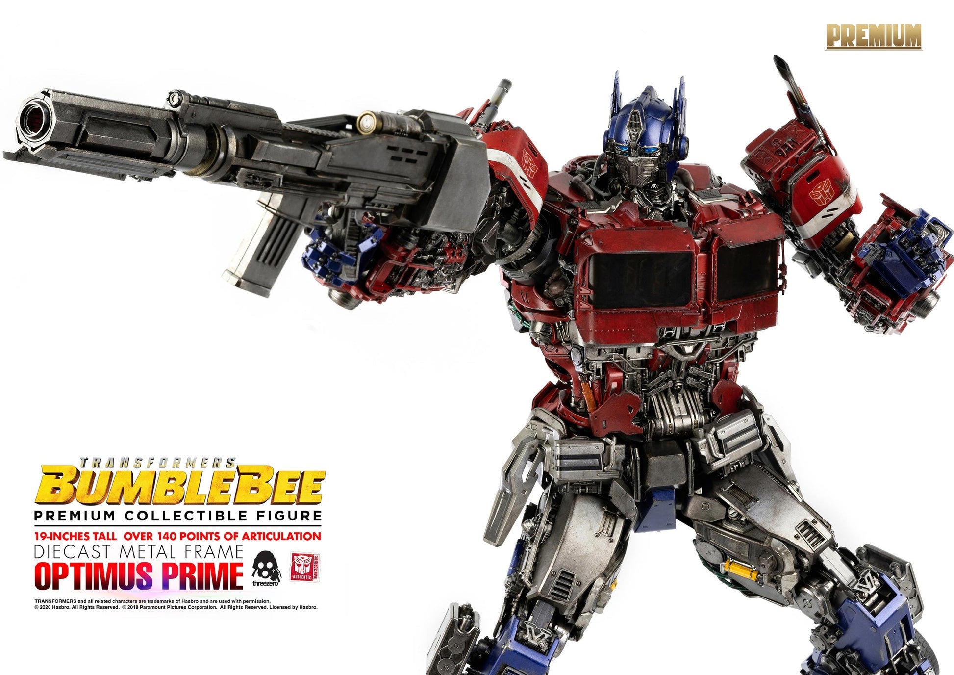 Threezero Transformers: Bumblebee Premium Collectible Optimus Prime、mySite、hgirdovlk