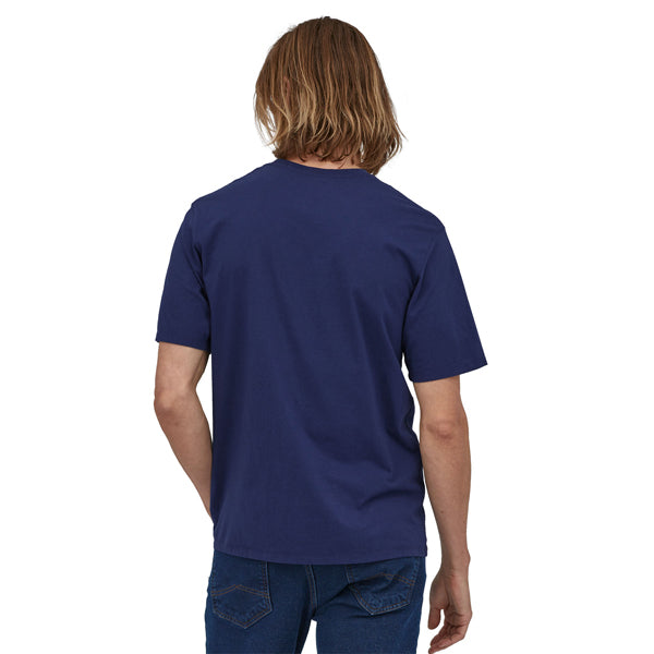 Men's Line Logo Ridge Stripe Organic Pocket T-Shirt - Sale、mySite、i-lightchina