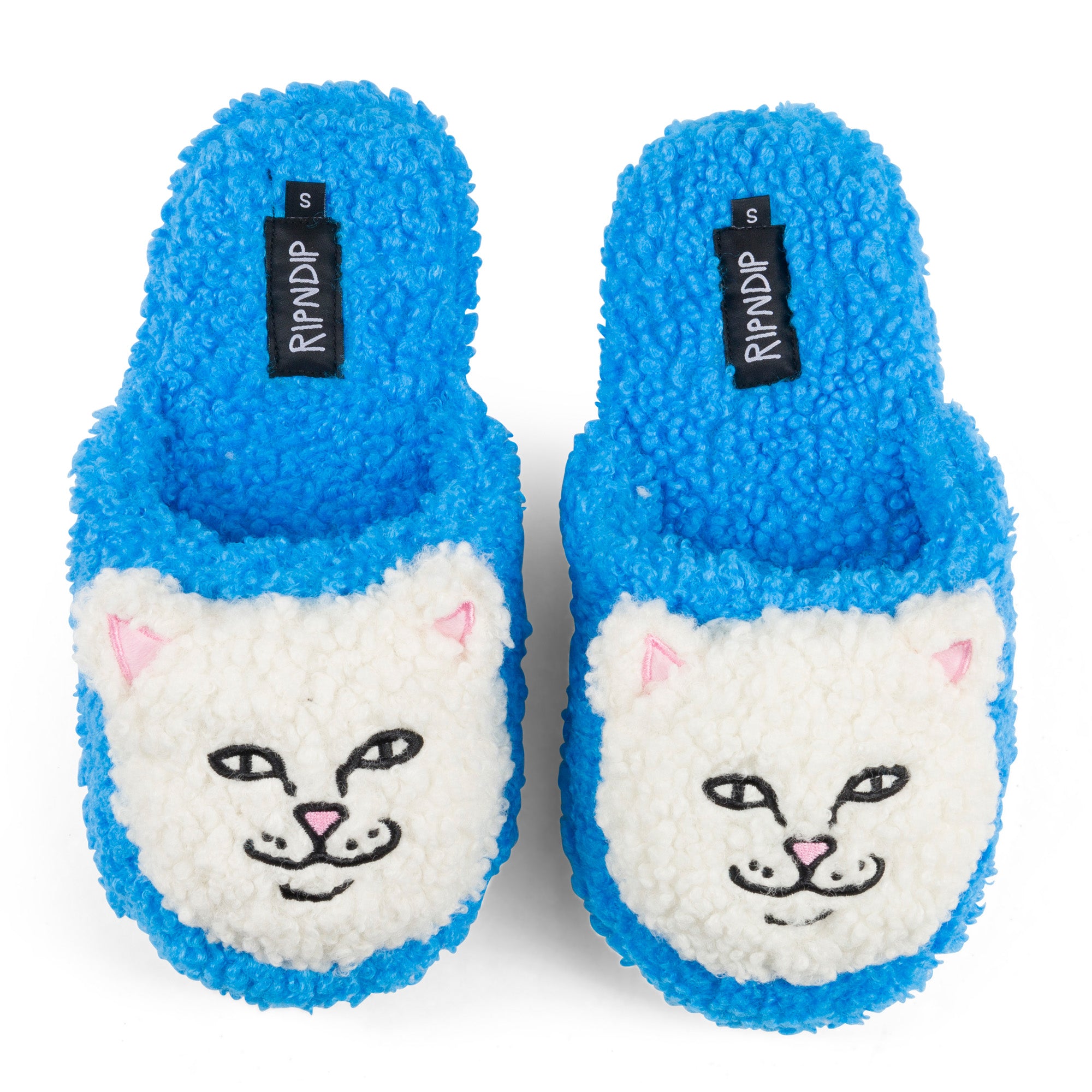  Lord Nermal Plush Face House Slippers (Blue)、mySite、merchandisen