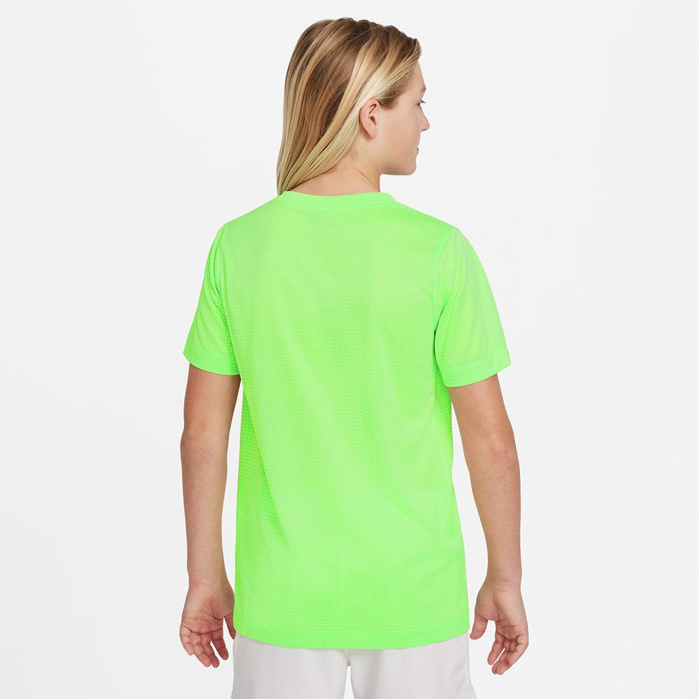 Nike Boys Rafa Tee - Lime Glow