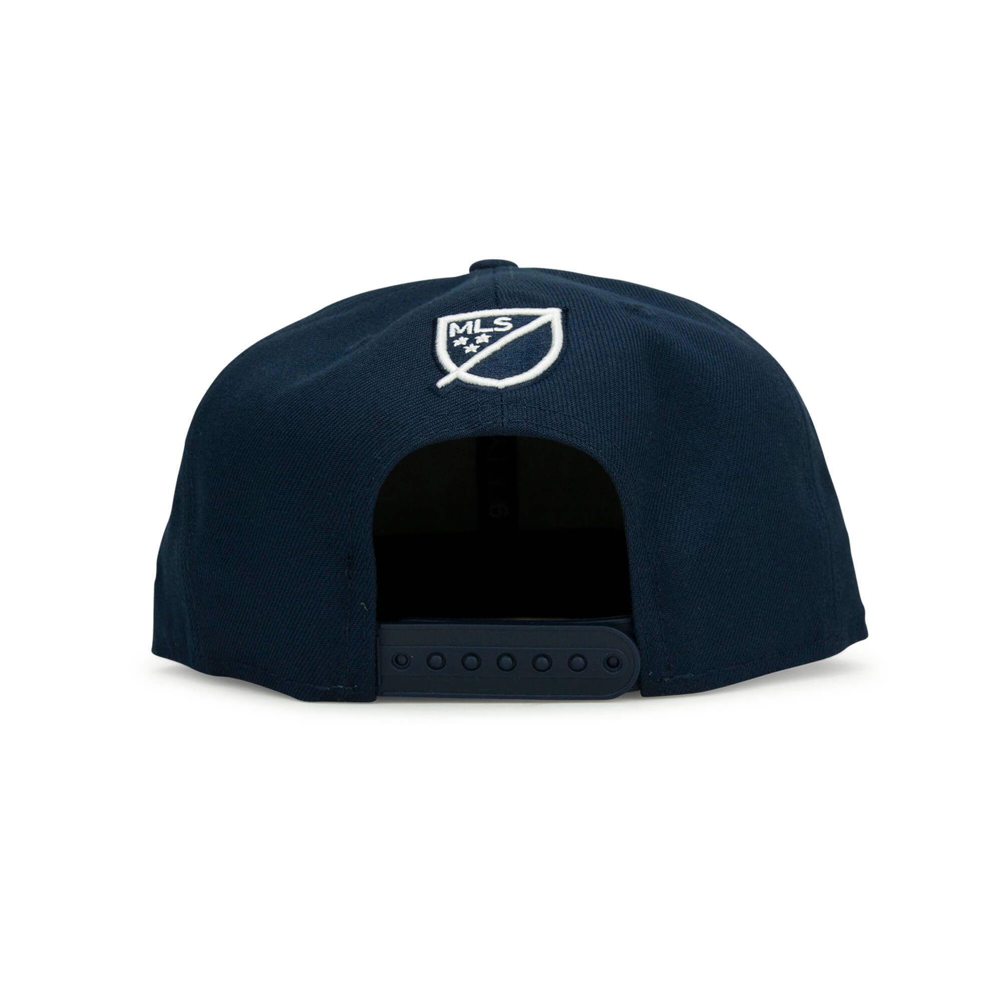 New Era Men's LA Galaxy 9FIFTY Snapback Cap Navy/White、mySite、noshort