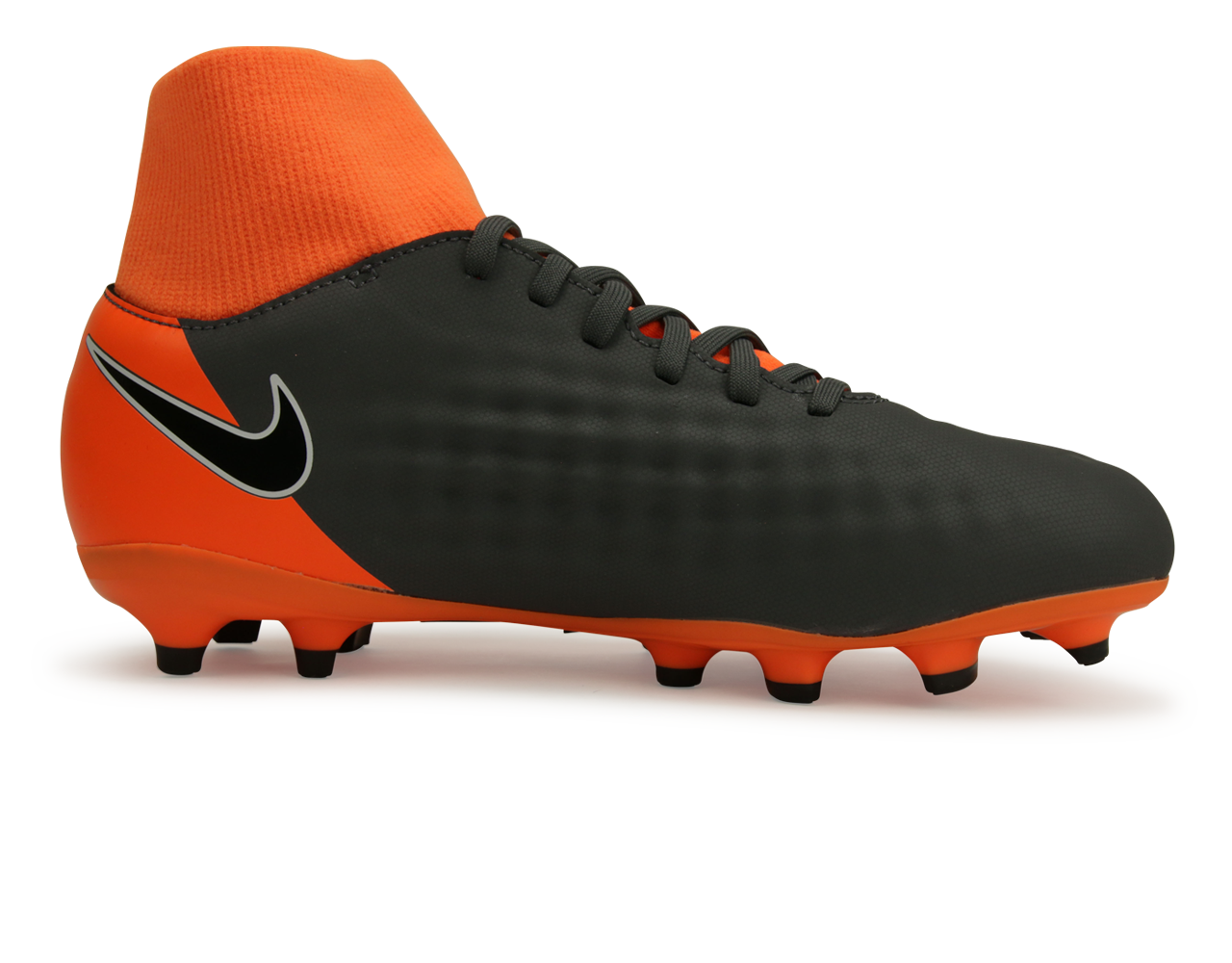 Nike Kids Magista Obra Academy DF FG Dark Grey/Balck/Total Orange、mySite、noshort