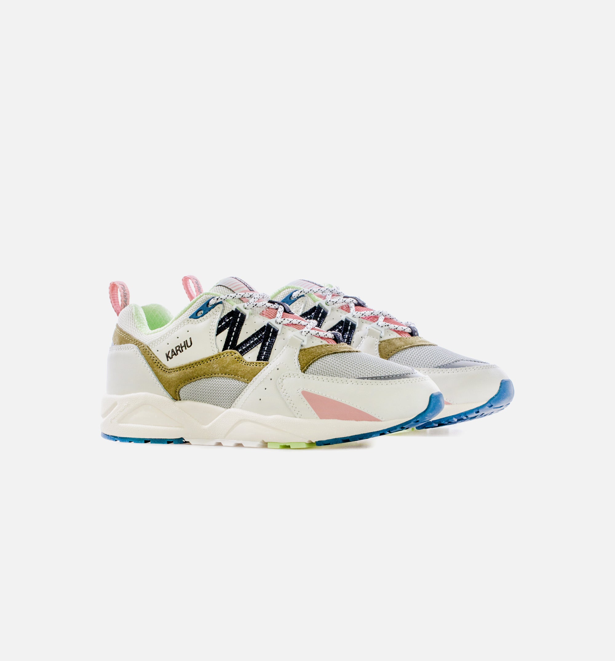 Fusion 2.0 Mens Lifestyle Shoe - White/Moss、mySite、dreamappss