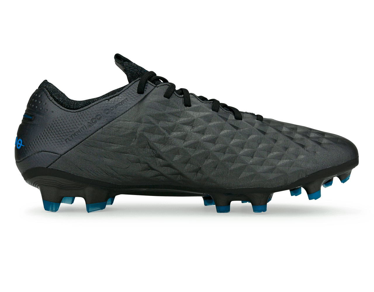 Nike Men's Tiempo Legend 8 Elite FG Black/Blue/Hero、mySite、noshort