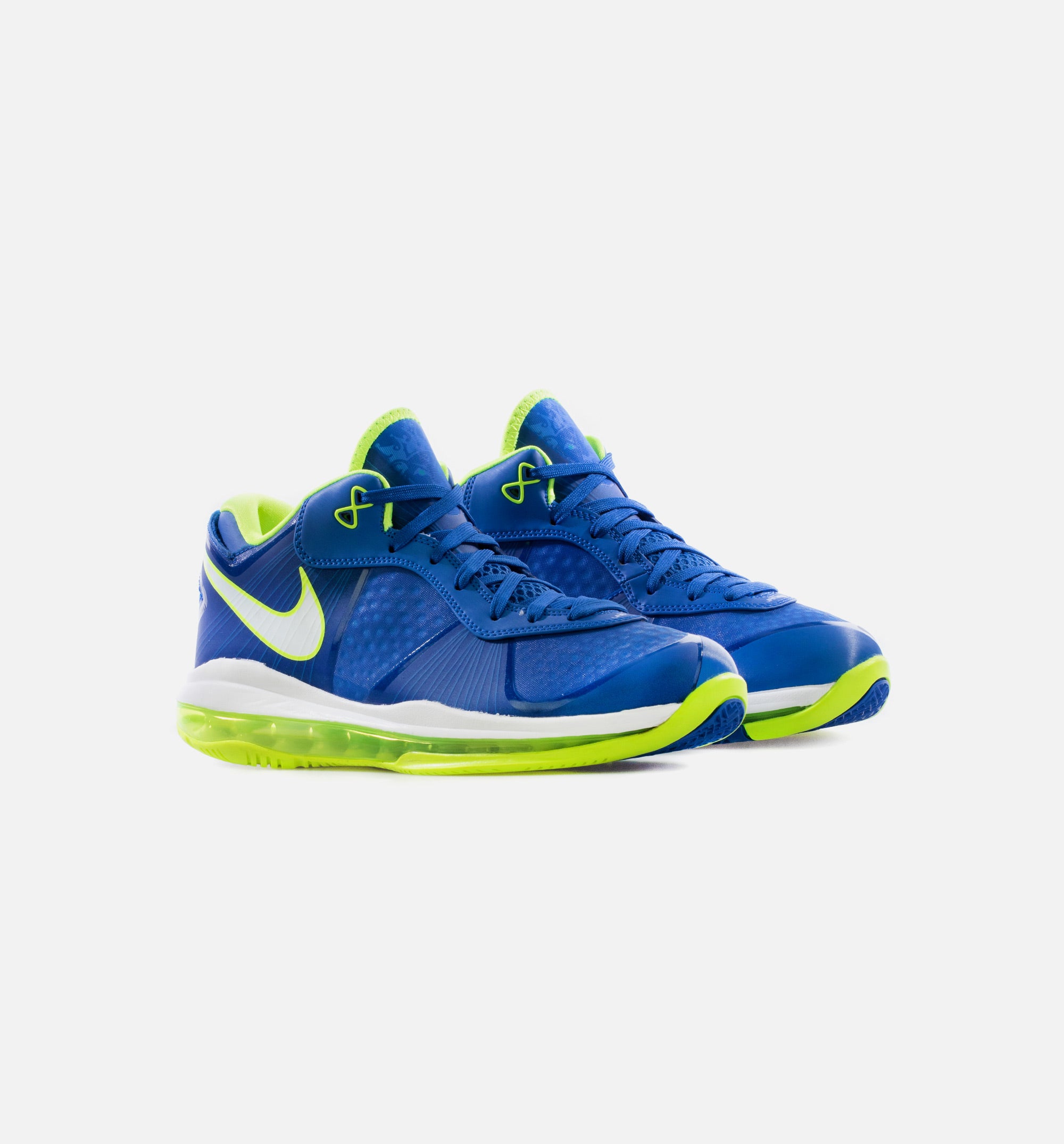 Lebron VIII V2 Low Sprite Mens Lifestyle Shoe - Blue/White/Volt、mySite、dreamappss