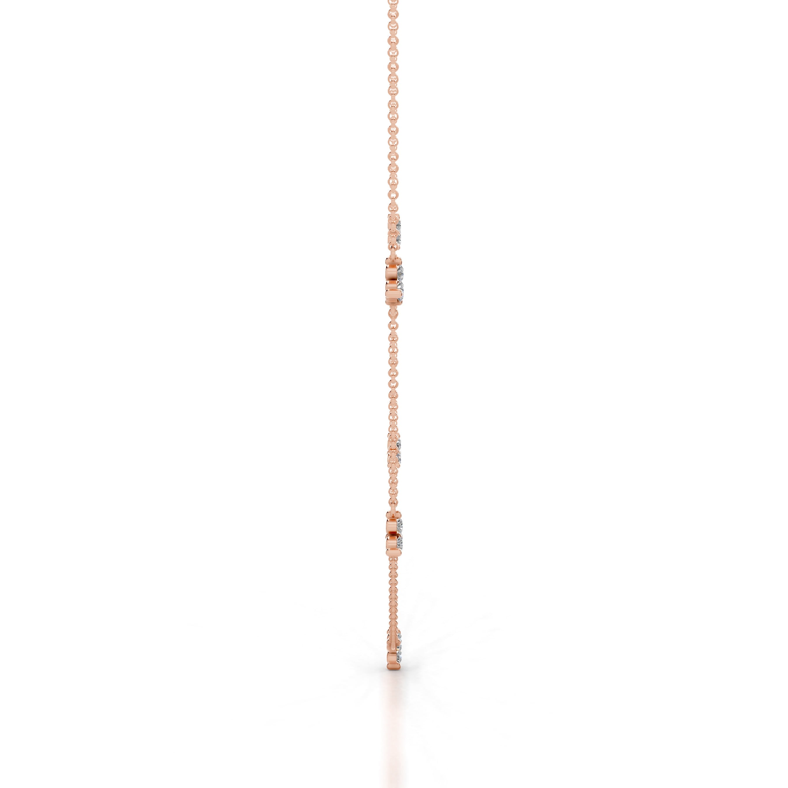 Seraphina Lab Grown Diamond Chain Collier - 14K Rose Gold、mySite、hinf8tx79