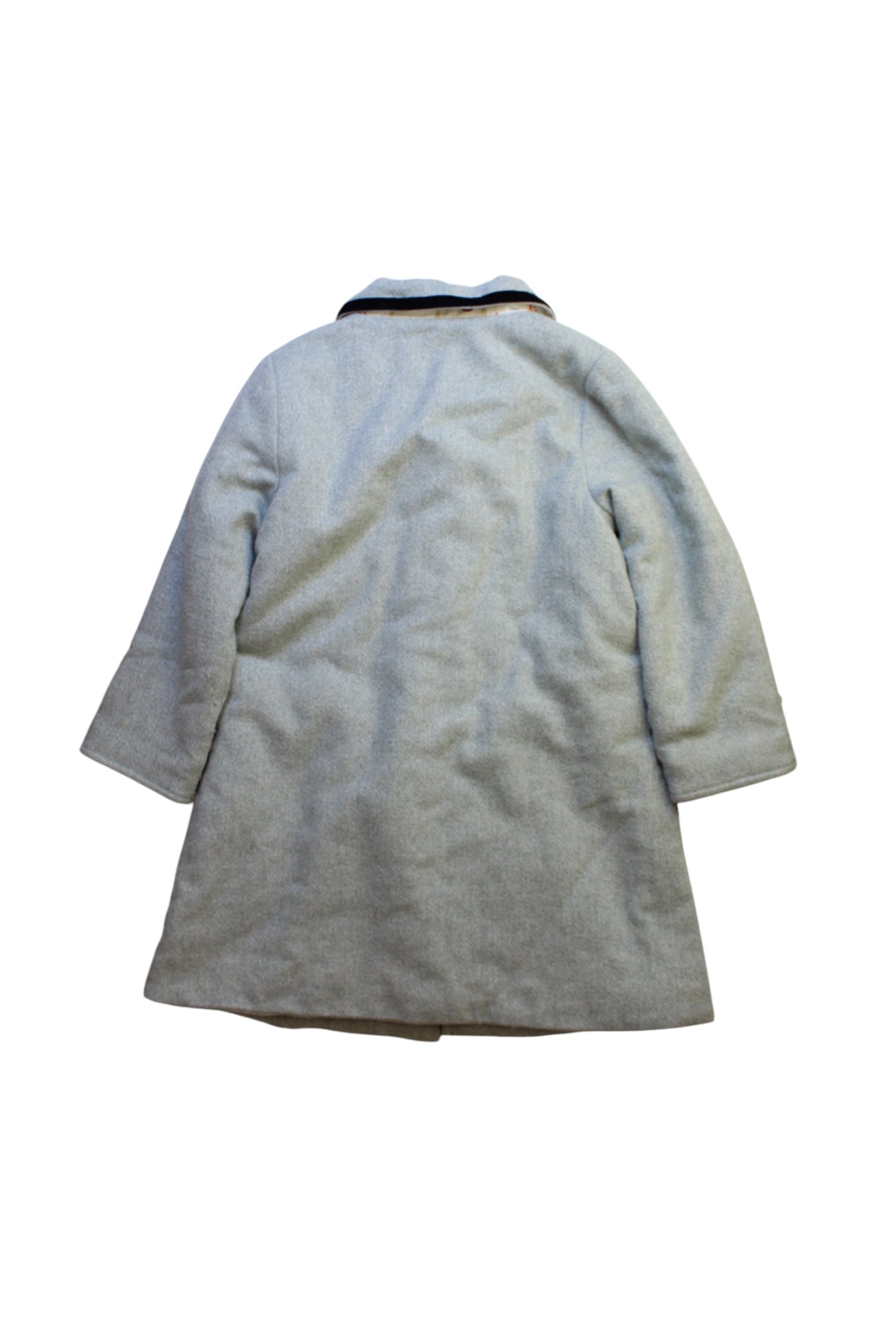 Velveteen Coat With Contrast Trim - Size 6T、mySite、g9winljtr