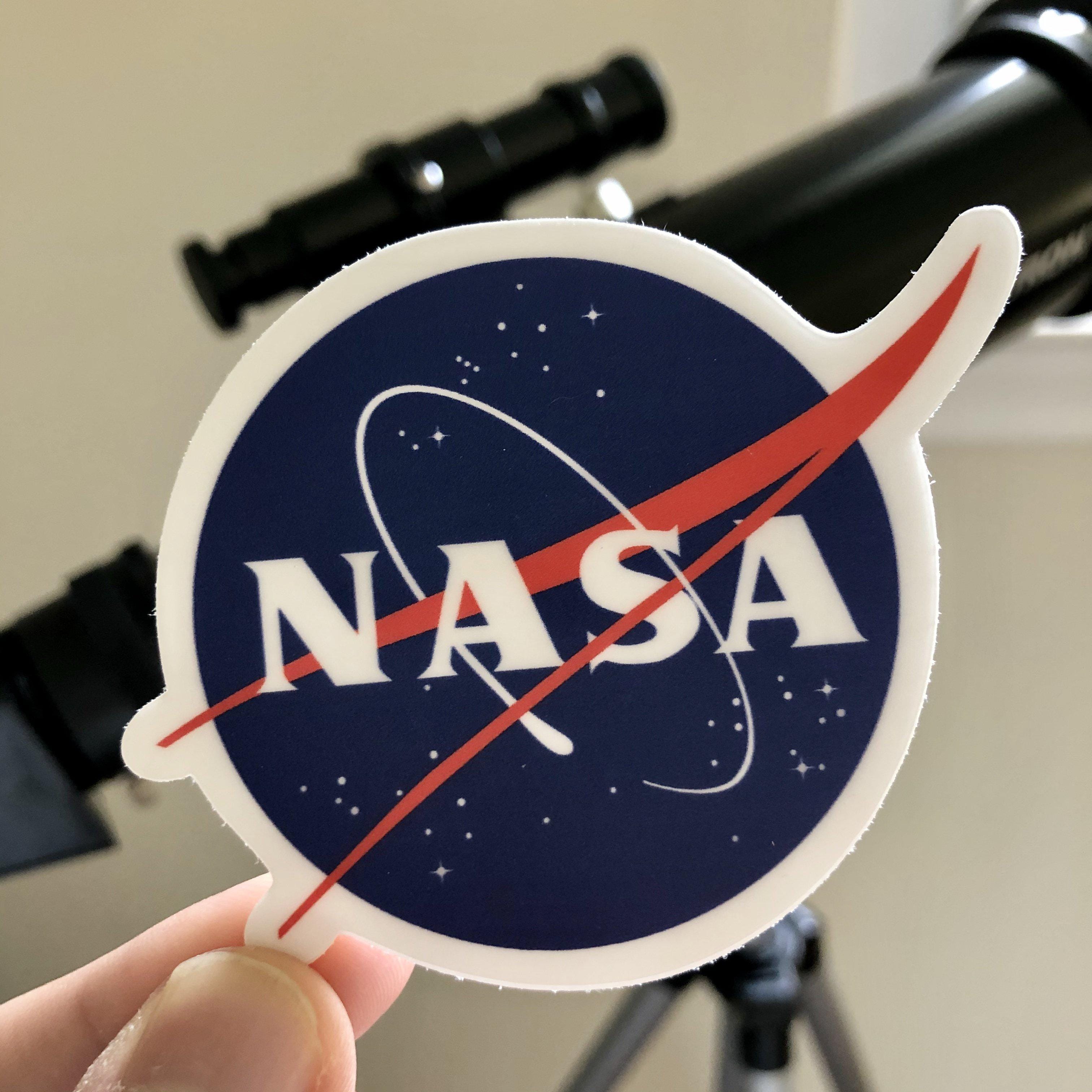  NASA Logo Sticker、mySite、elrpsem3k