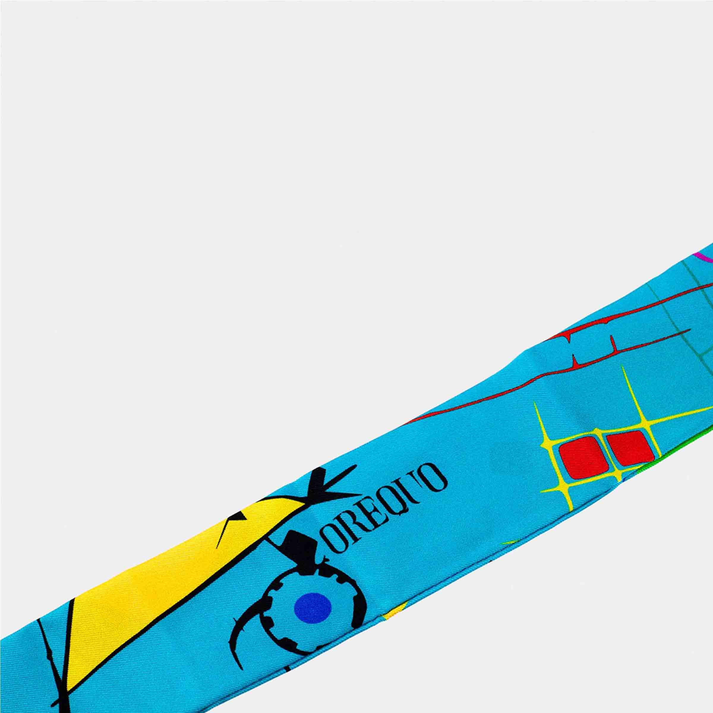 Silk Twilly METROPOLITAN GEOMETRIES by Orequo、mySite、neckold