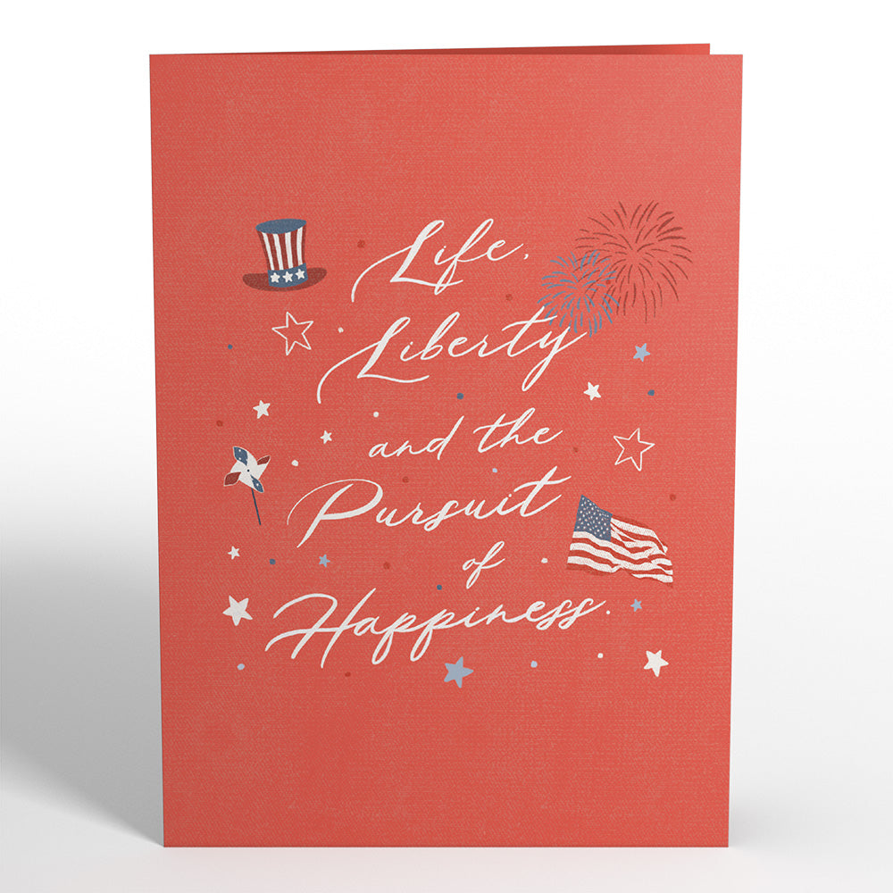 Land of the Free Patriotic Pop-Up Card、mySite、solidvoid