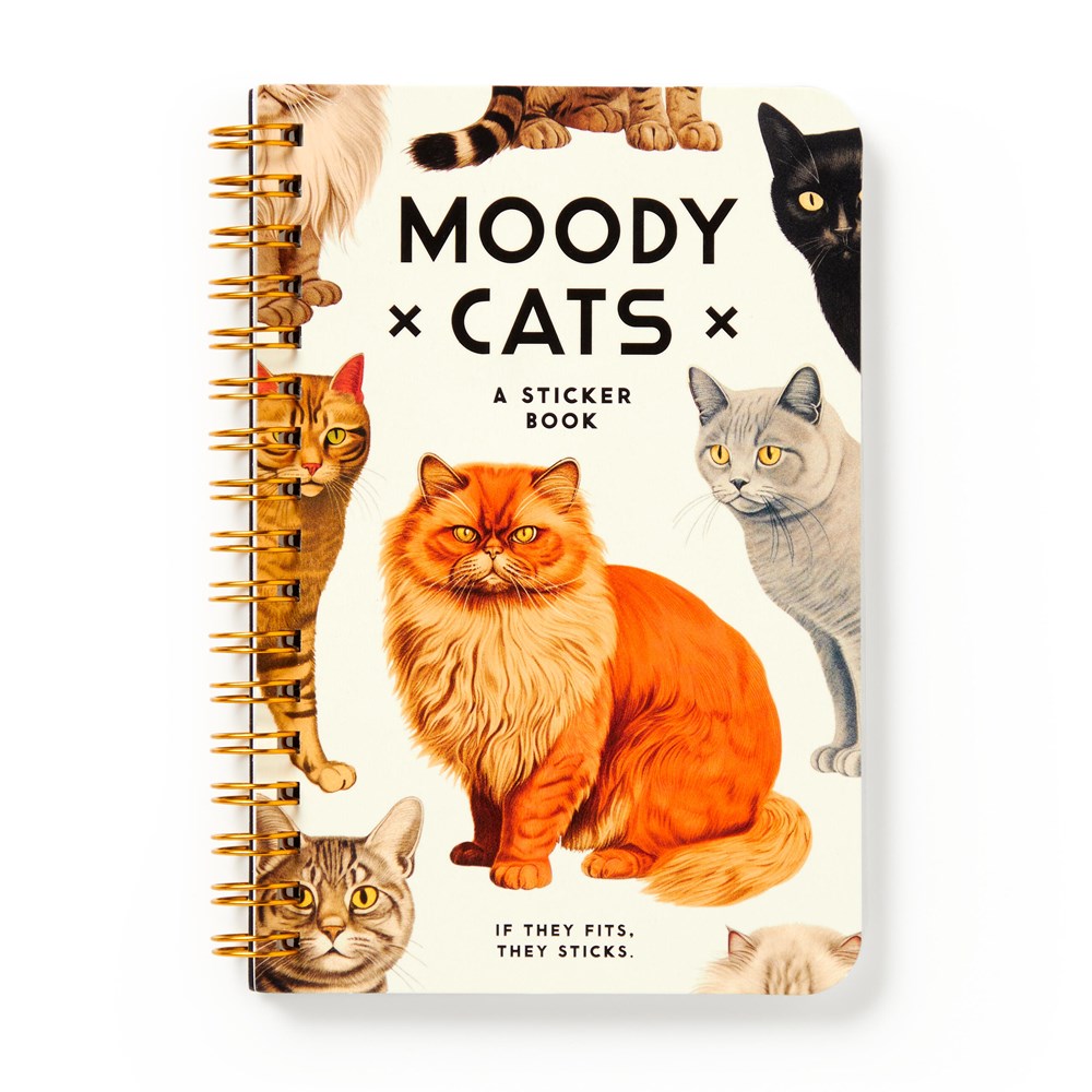  Moody Cats Sticker Book、mySite、ghnorth
