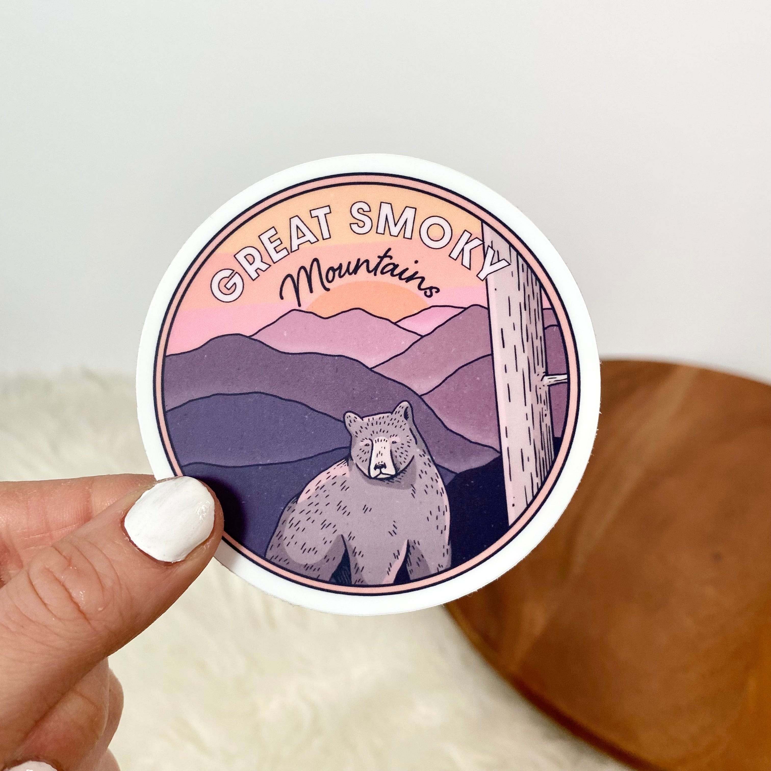  Great Smoky Mountains Sticker、mySite、elrpsem3k
