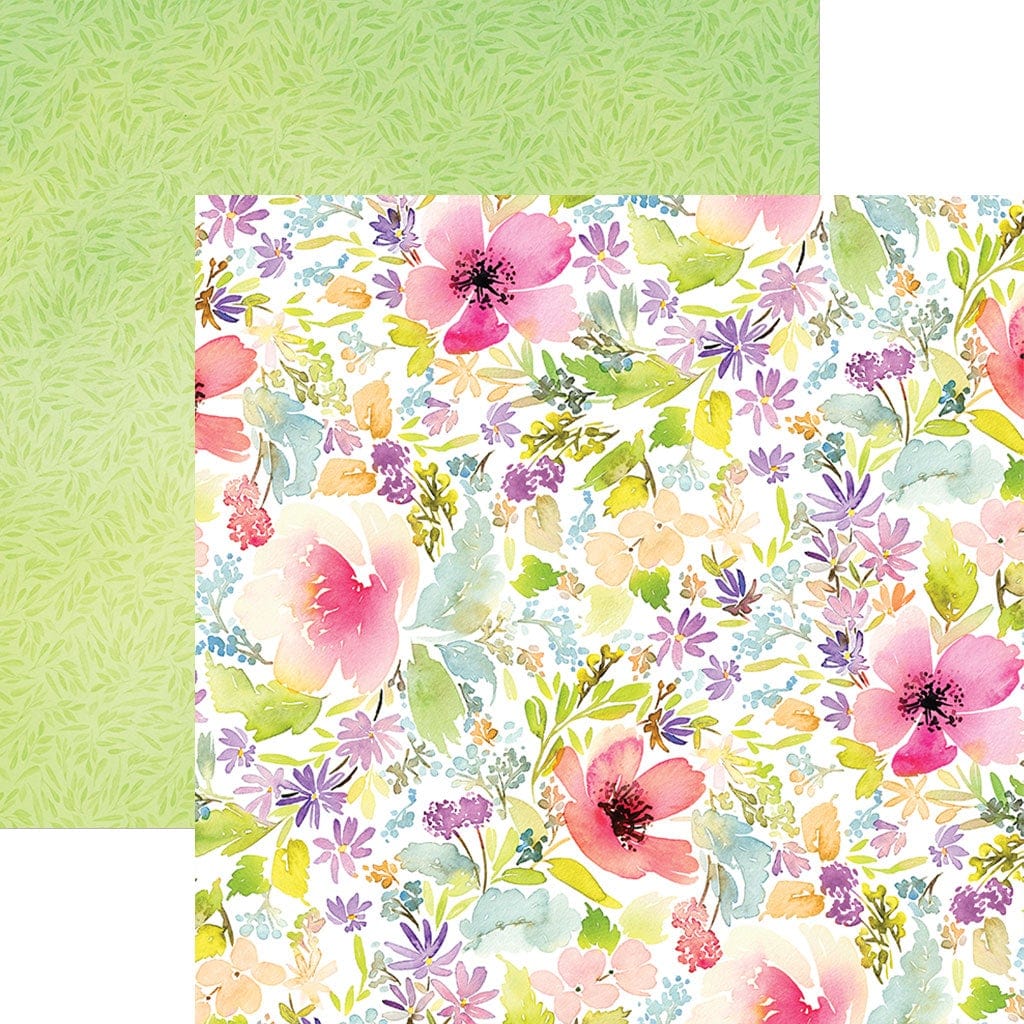  Scrapbook Paper - Spring Floral、mySite、ghnorth