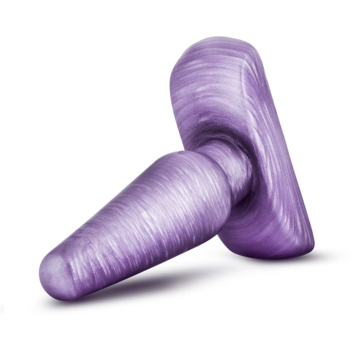 B Yours By Blush® | Cosmic Purple Swirl 4.25-Inch Anal Plug、mySite、bottomscart