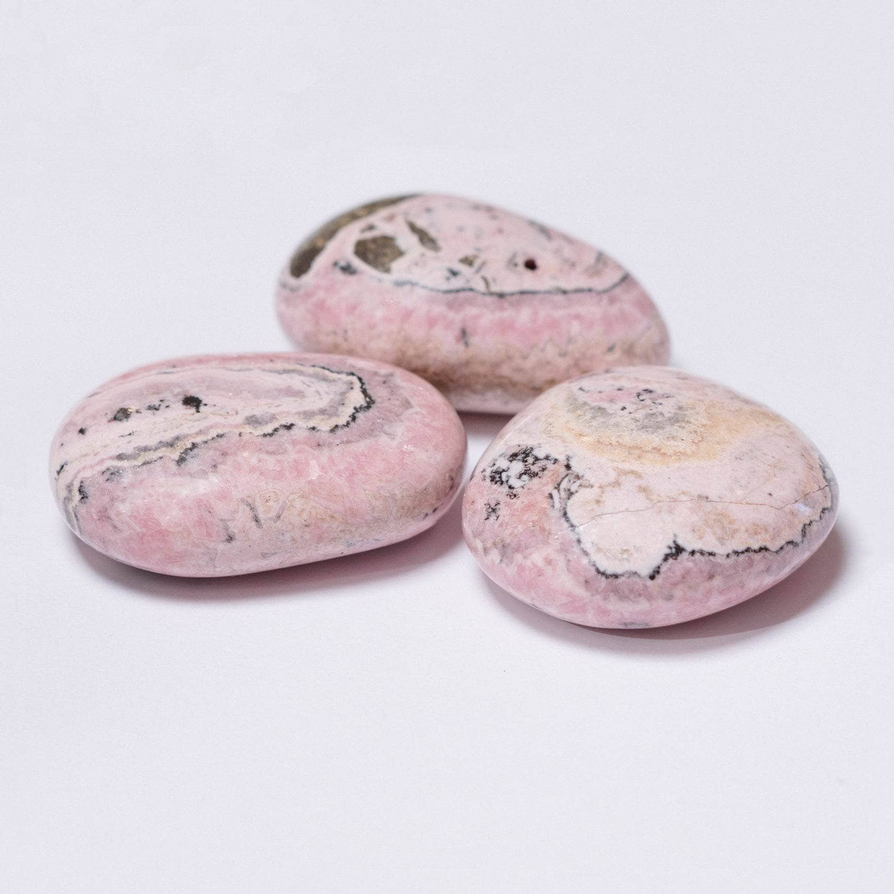 Peruvian Rhodochrosite Palm Stones - AAA Premium Quality、mySite、hinf8tx79