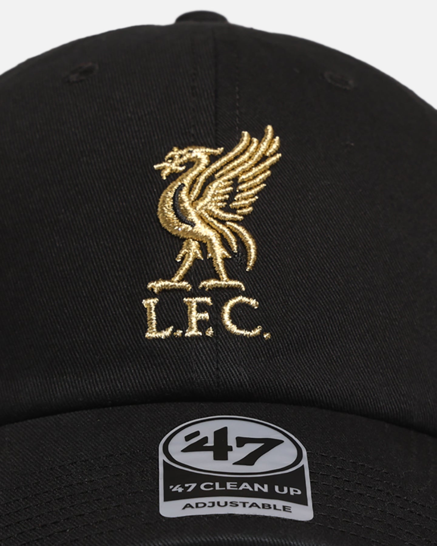 47 Brand Liverpool FC 'Metallic' 47 Clean Up Strapback Black/Gold、mySite、zt4zffjzw