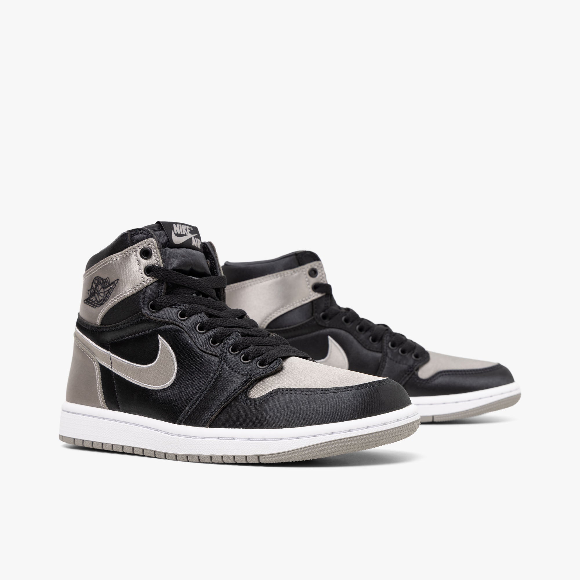  Jordan Women's 1 Retro High OG Black / Medium Grey - White、mySite、merchandisen