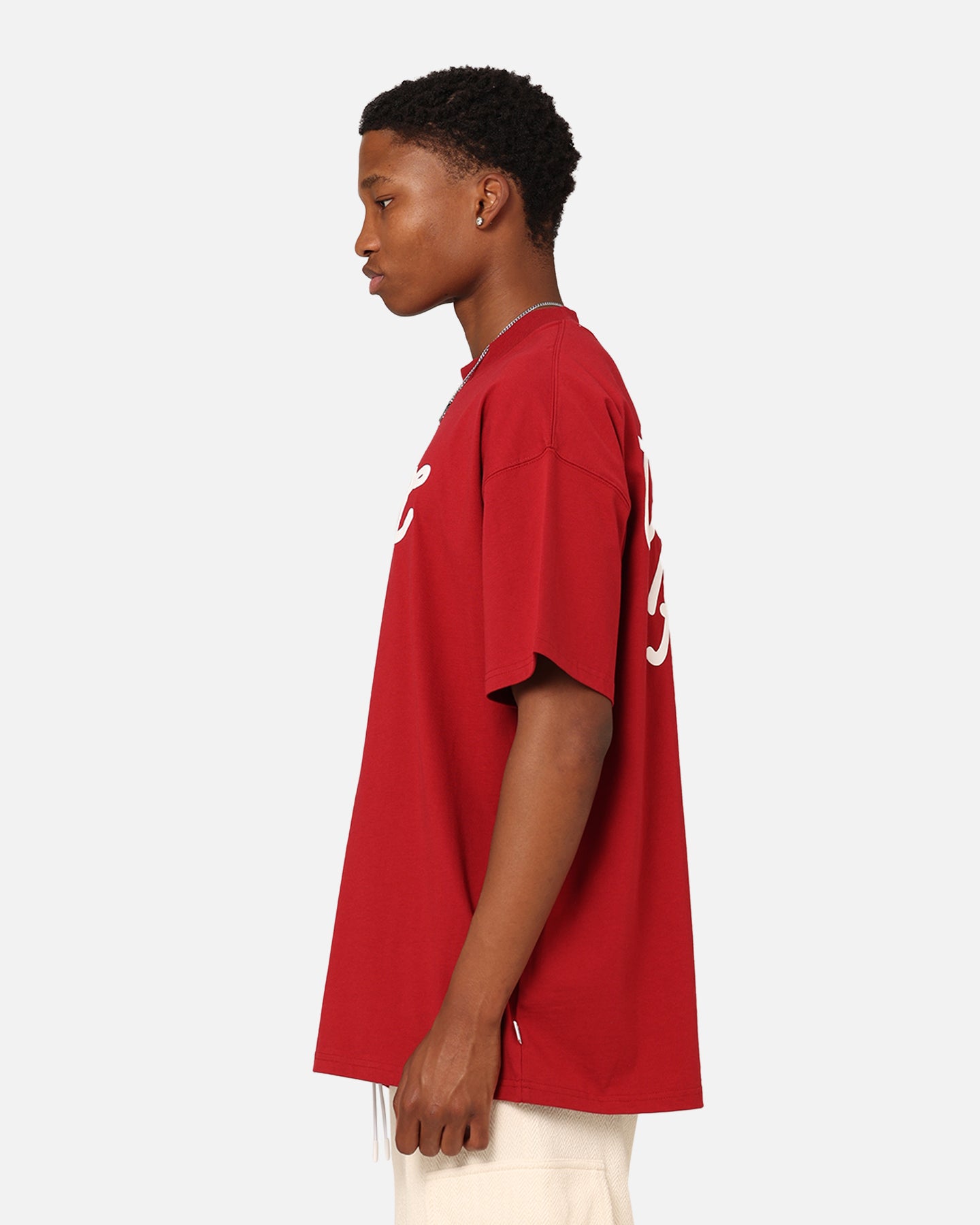 Carre Athletic Heritage Oversized T-Shirt Crimson、mySite、zt4zffjzw