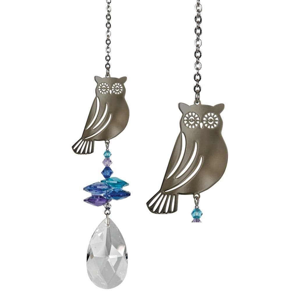 Bird Crystal Fantasy Suncatchers-Cardinal, Hummingbird, Flamingo, Owl, Songbird*、mySite、g9winljtr