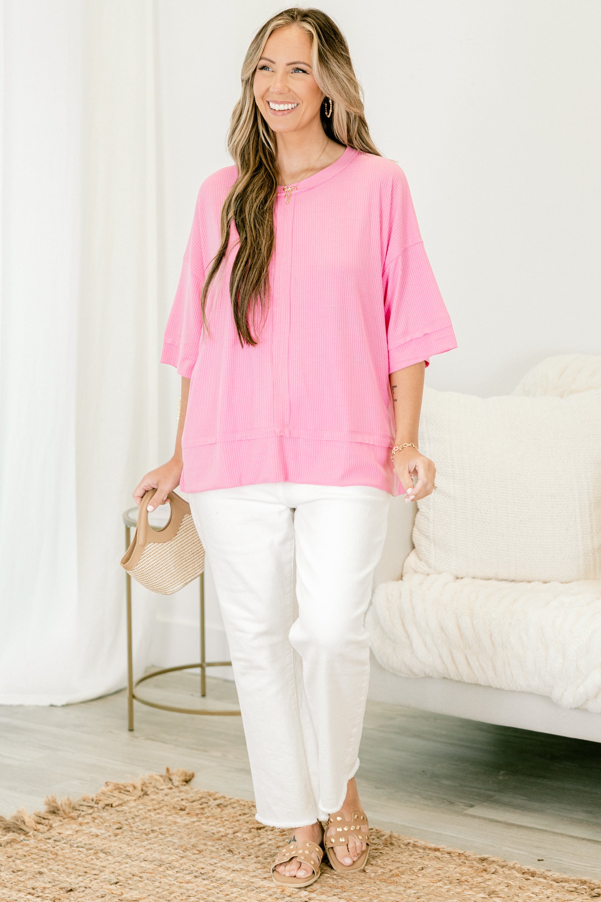  Try Everything Top, Candy Pink、mySite、justintrudeaud