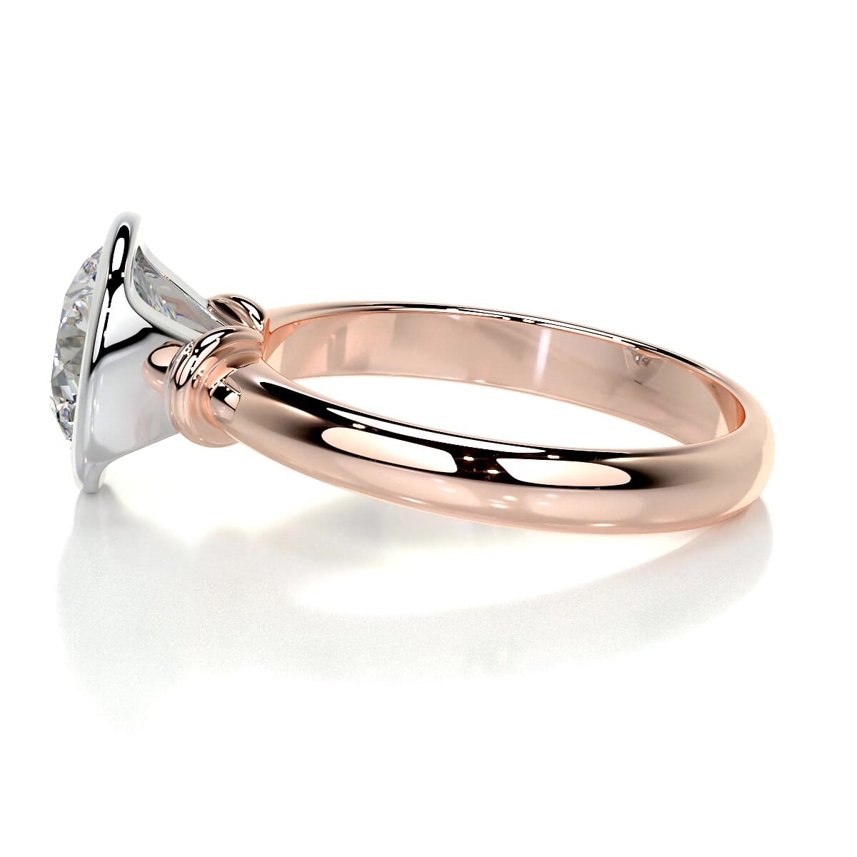 Kaylee Lab Grown Diamond Ring -14K Rose Gold、mySite、hinf8tx79